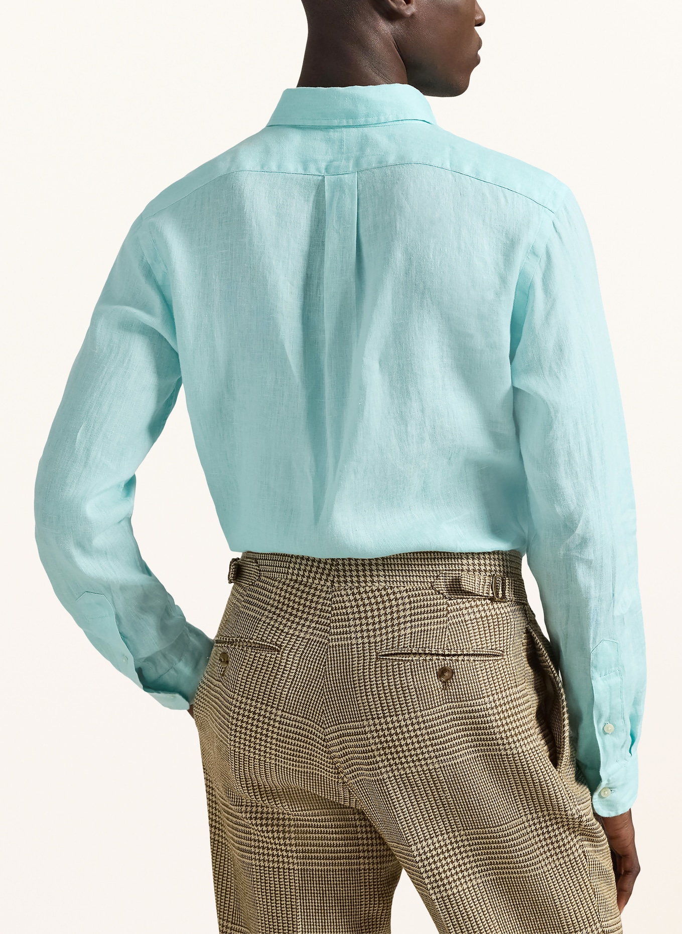 POLO RALPH LAUREN Leinenhemd Slim Fit: MINT