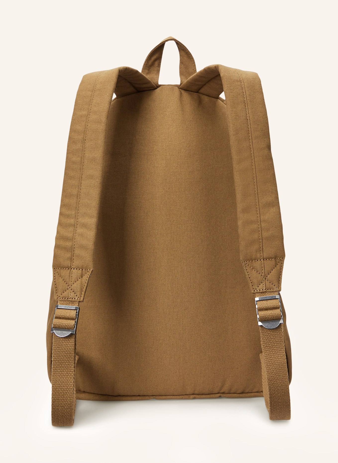 POLO RALPH LAUREN Backpack: KHAKI / SILVER