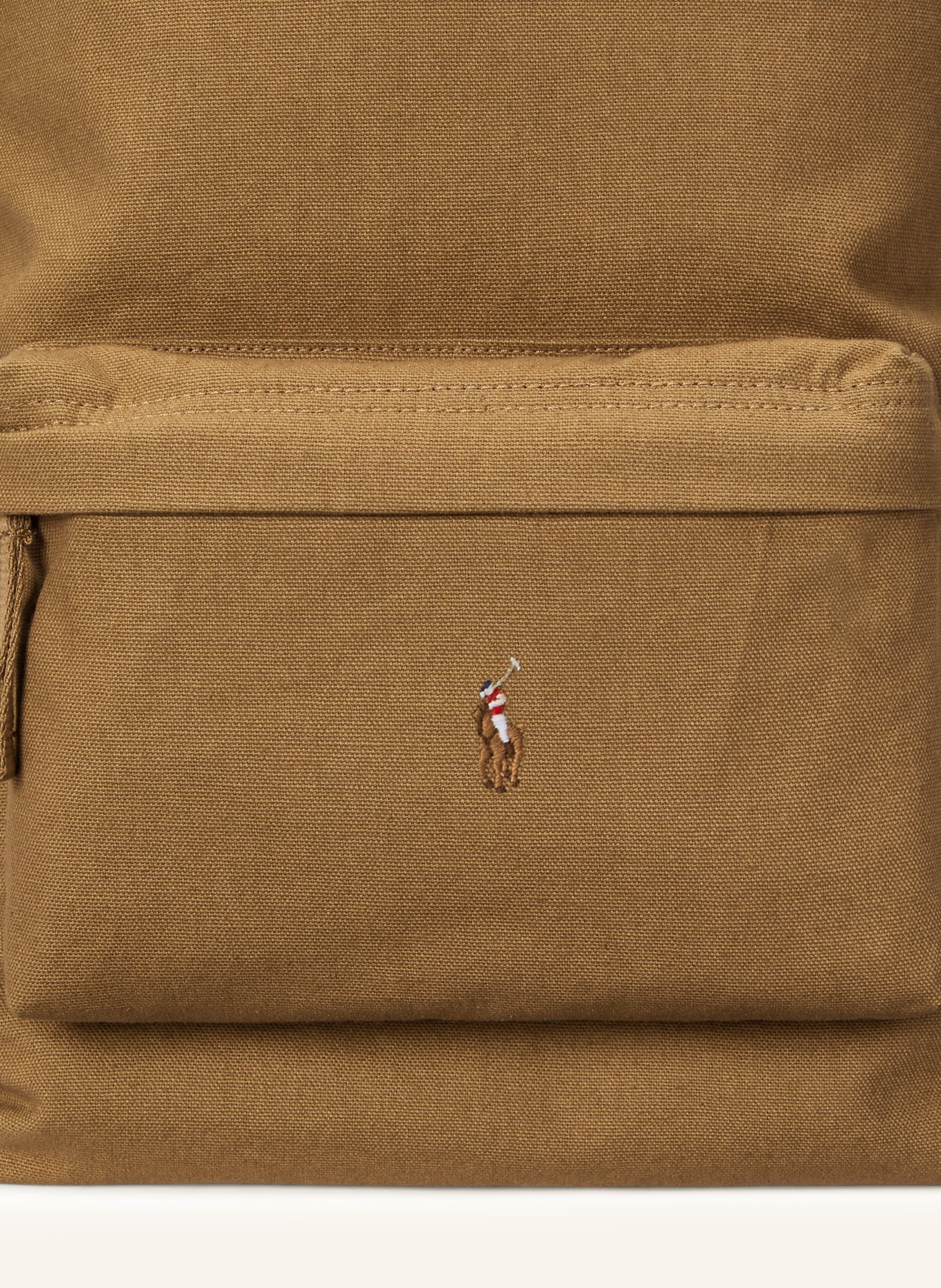 POLO RALPH LAUREN Backpack: KHAKI / SILVER