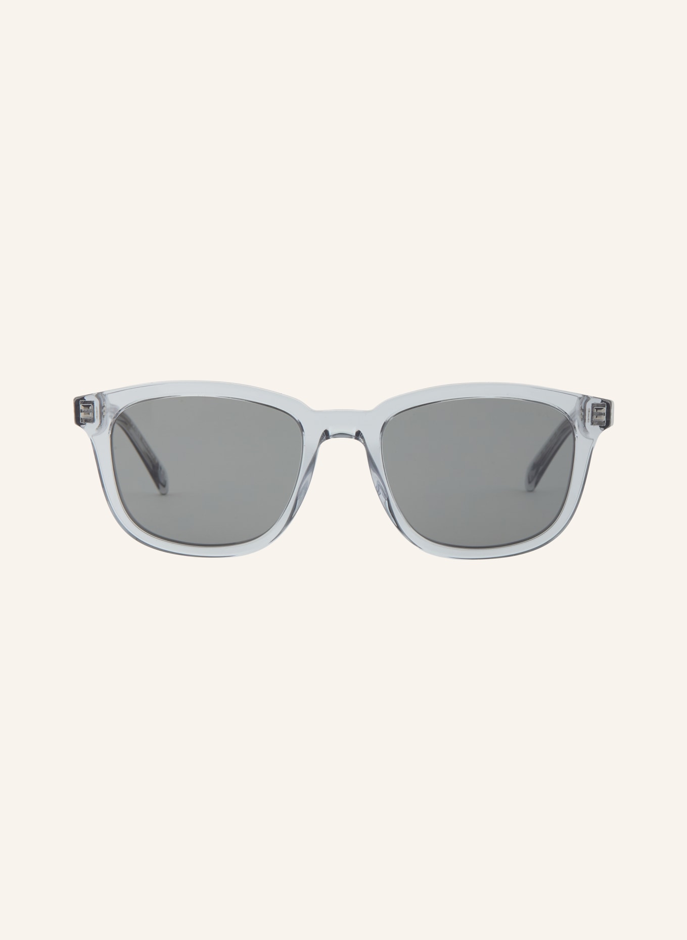 PRADA PR A21S Sunglasses: LIGHT BLUE/ DARK GRAY