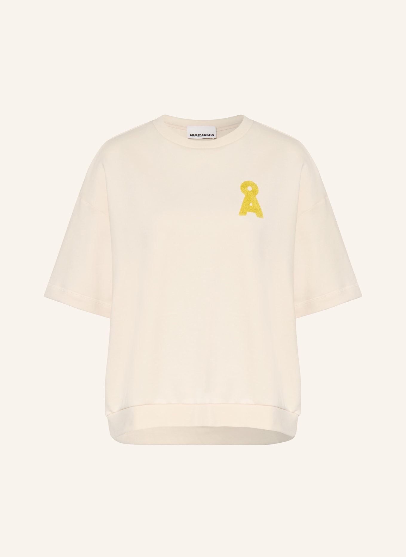 ARMEDANGELS Sweatshirt BAMIKAA: CREAM