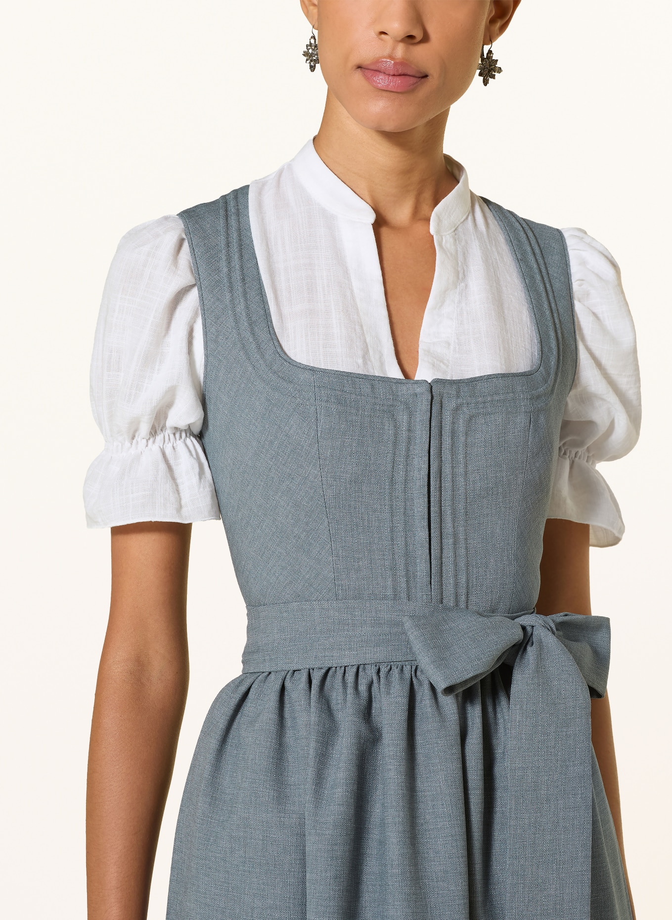 LIMBERRY Dirndl AURELIE: PETROL / LICHTGROEN / PETROL