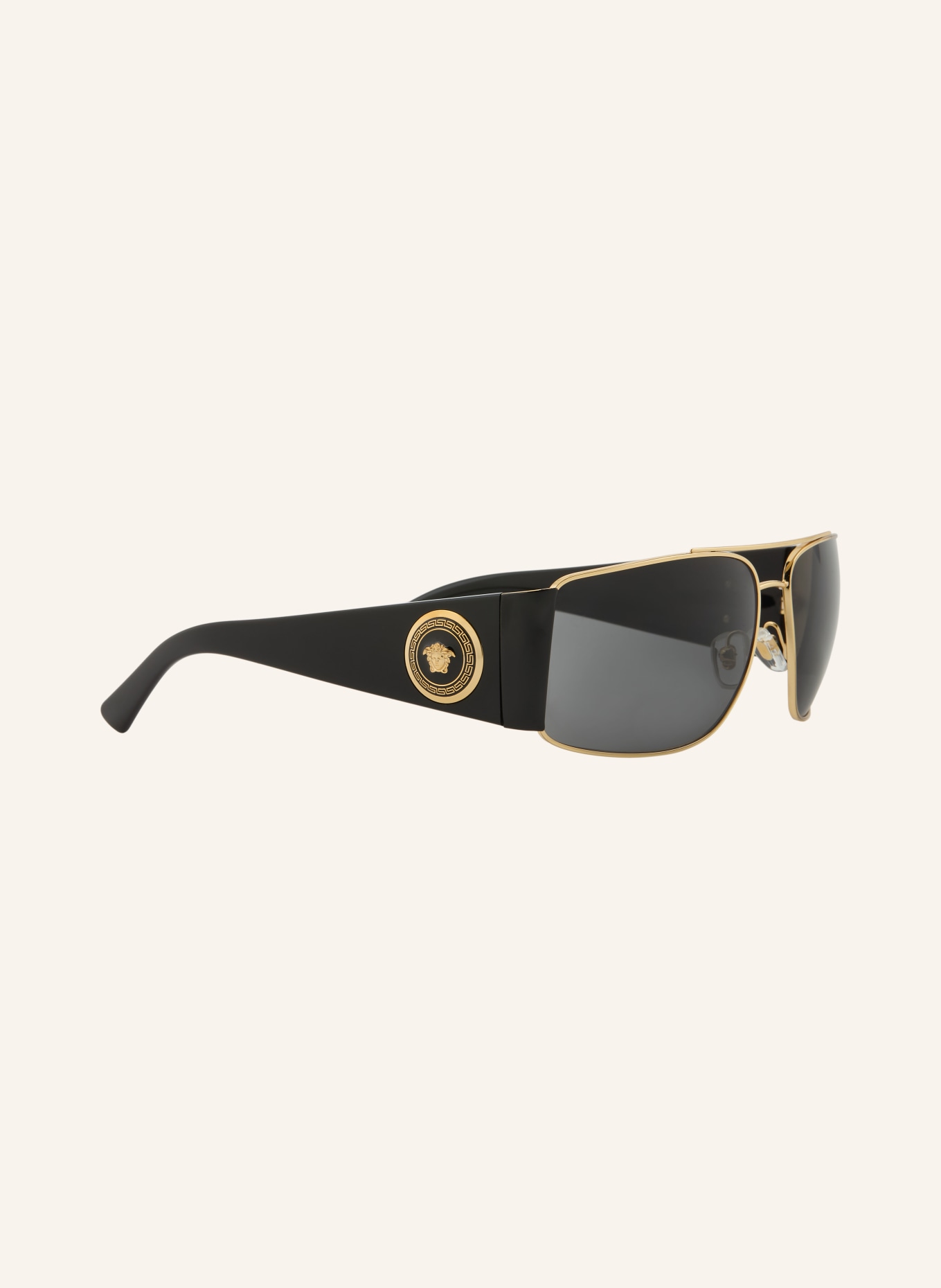 VERSACE Sonnenbrille VE2163: GOLD/ DUNKELGRAU