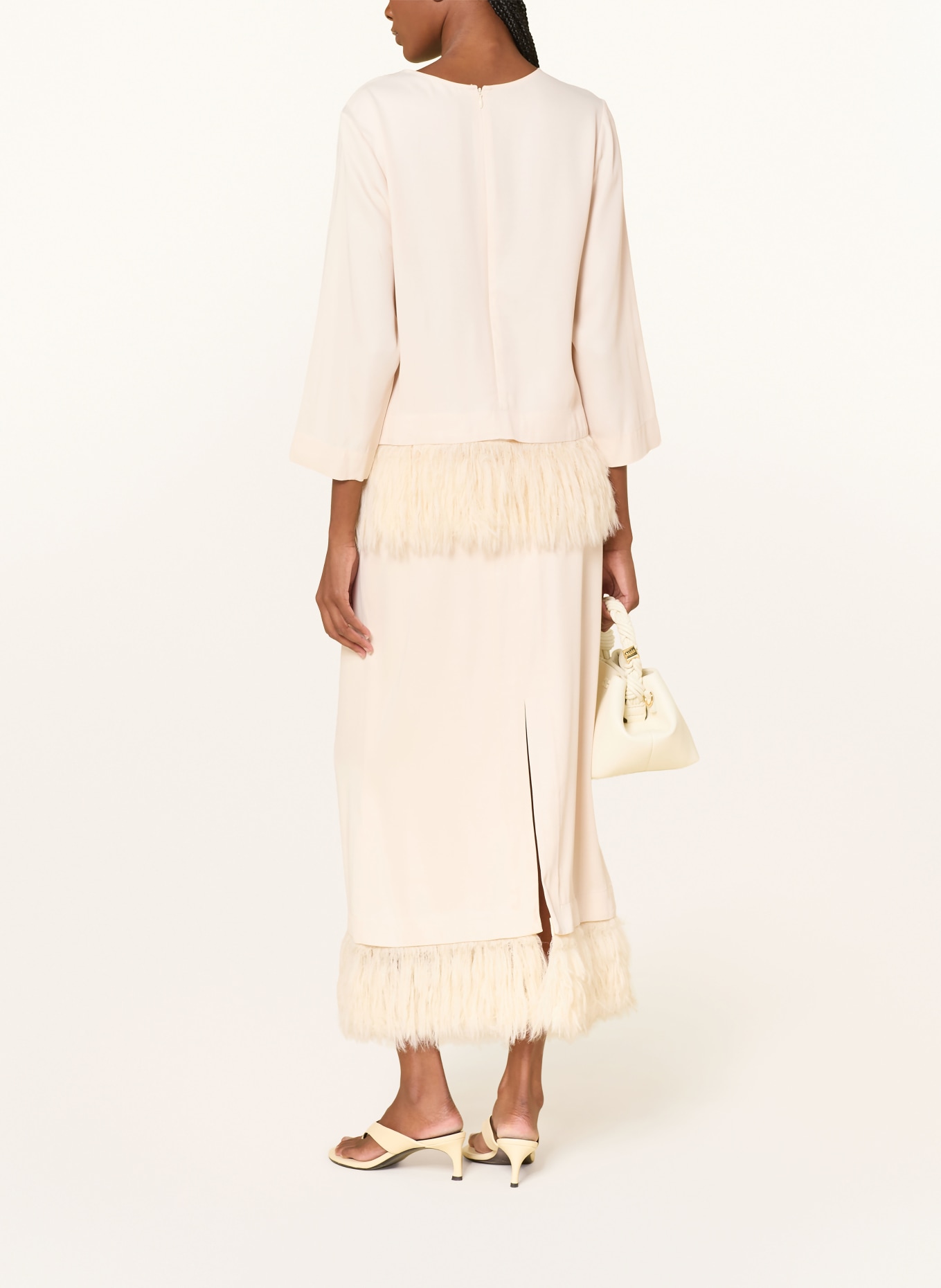 BY MALENE BIRGER Bluzka SCARLETTS z rękawami 3/4: ECRU