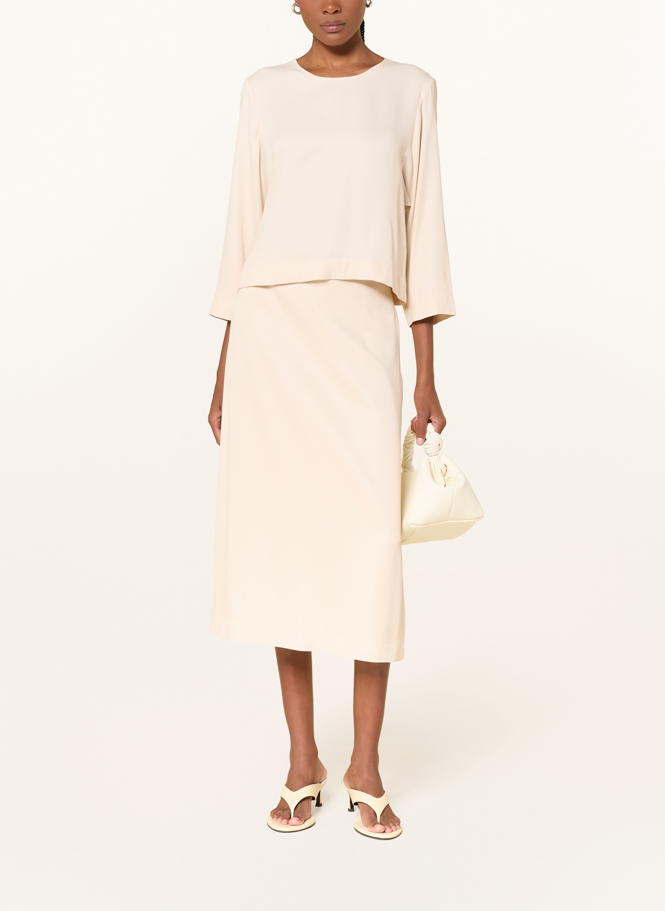 BY MALENE BIRGER Bluzka SCARLETTS z rękawami 3/4: ECRU