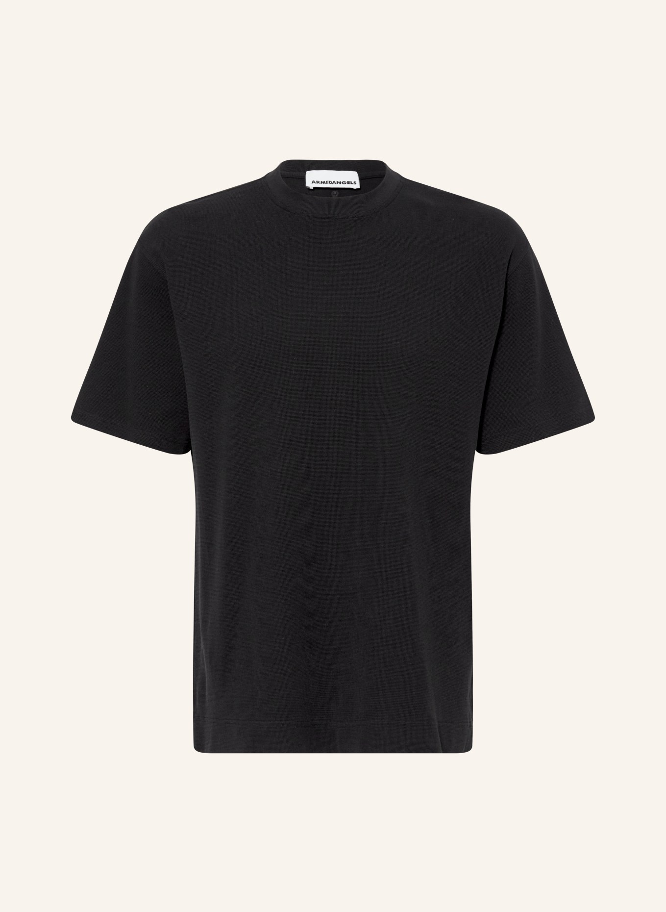 ARMEDANGELS T-shirt MAARKOS: ZWART