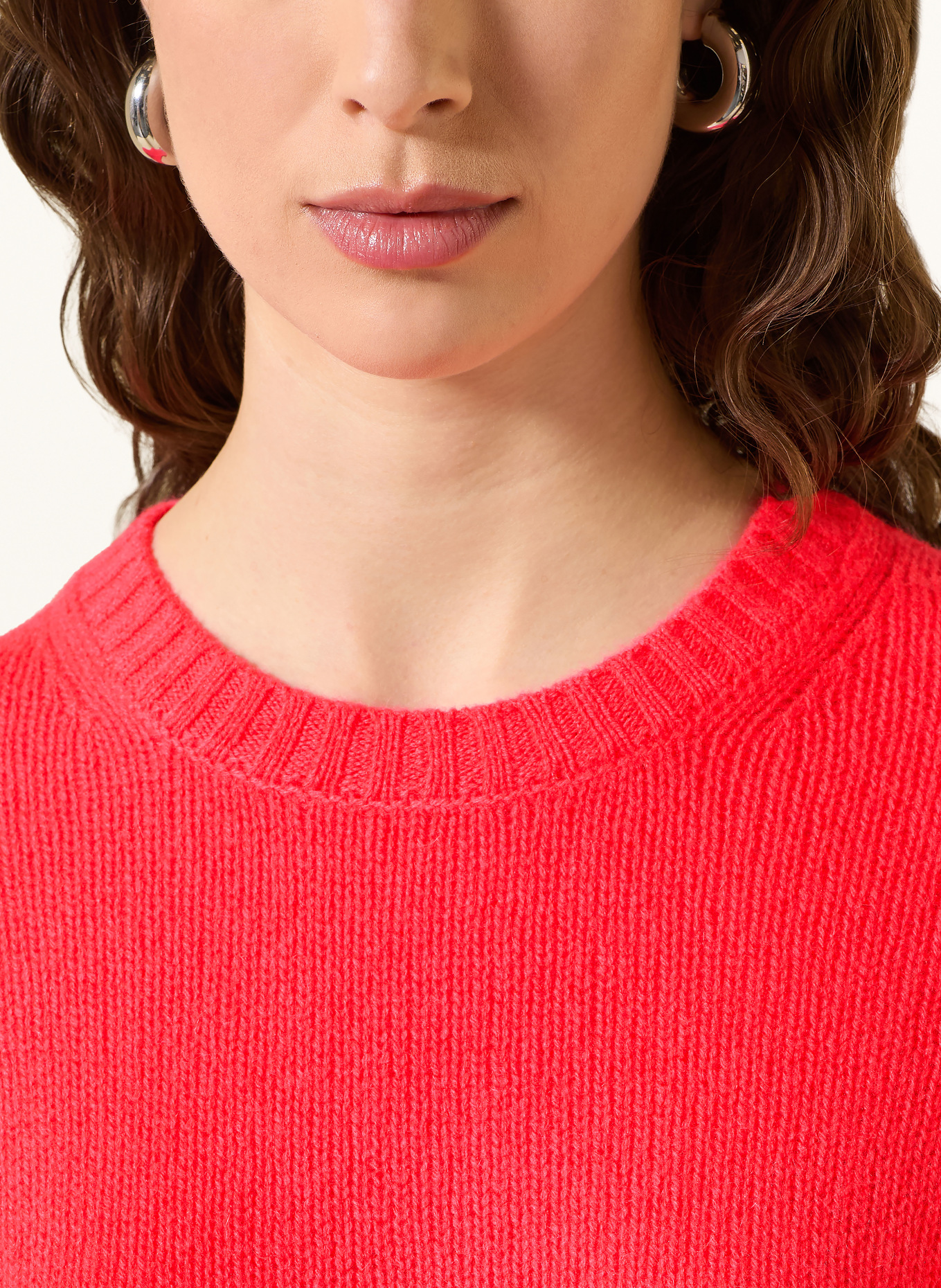 FROM FUTURE Pull en cachemire: ROUGE FLUO