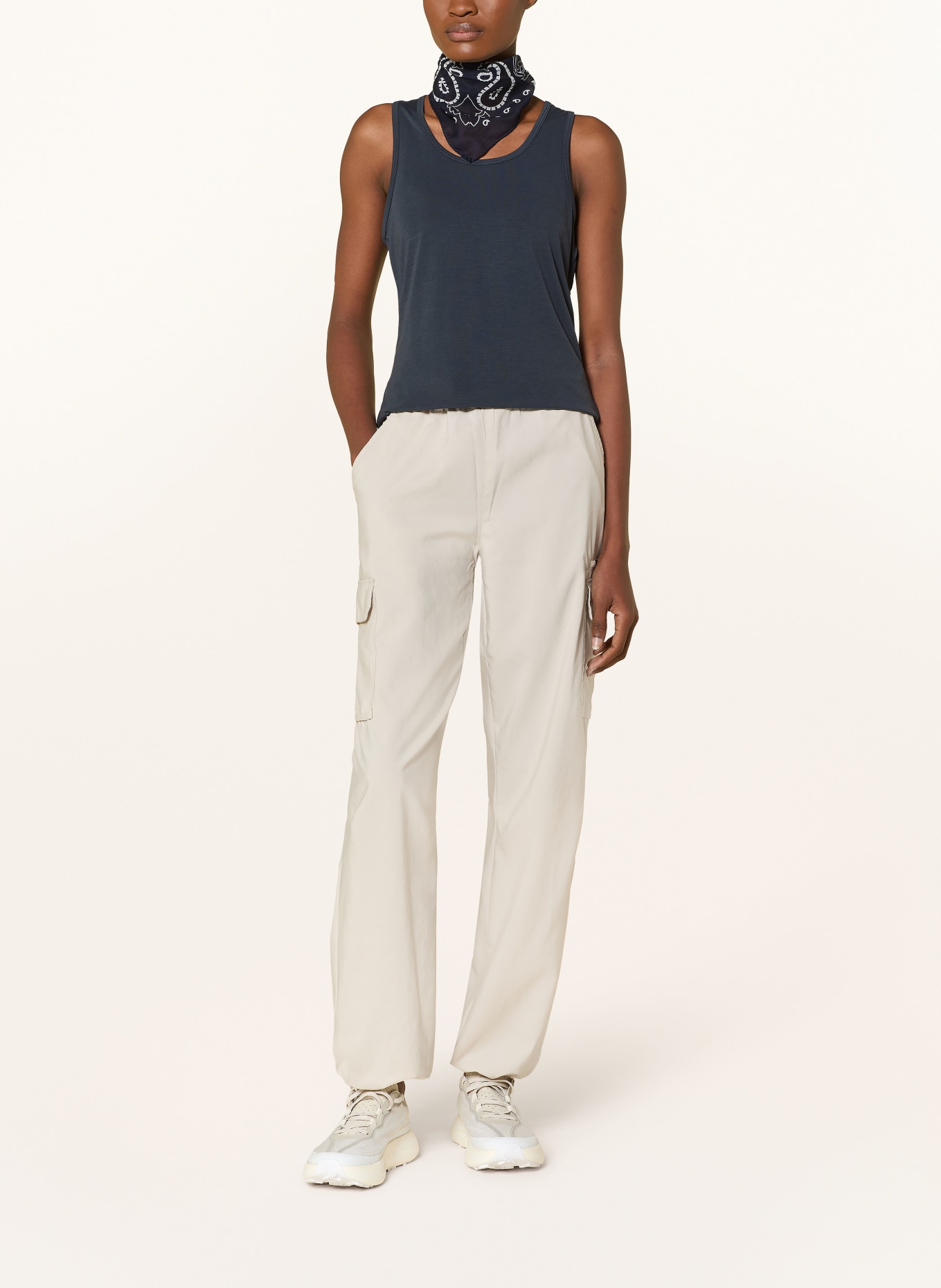 me°ru' Tanktop ELLENBROOK: DONKERBLAUW