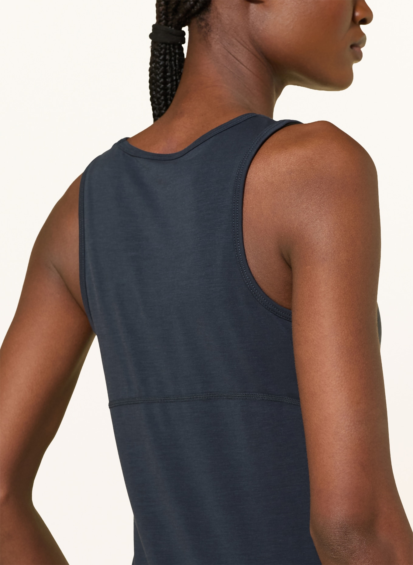 me°ru' Tanktop ELLENBROOK: DONKERBLAUW