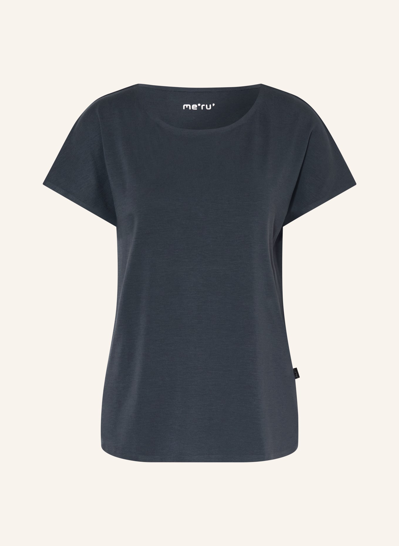 me°ru' T-shirt ELLENBROOK: DONKERBLAUW