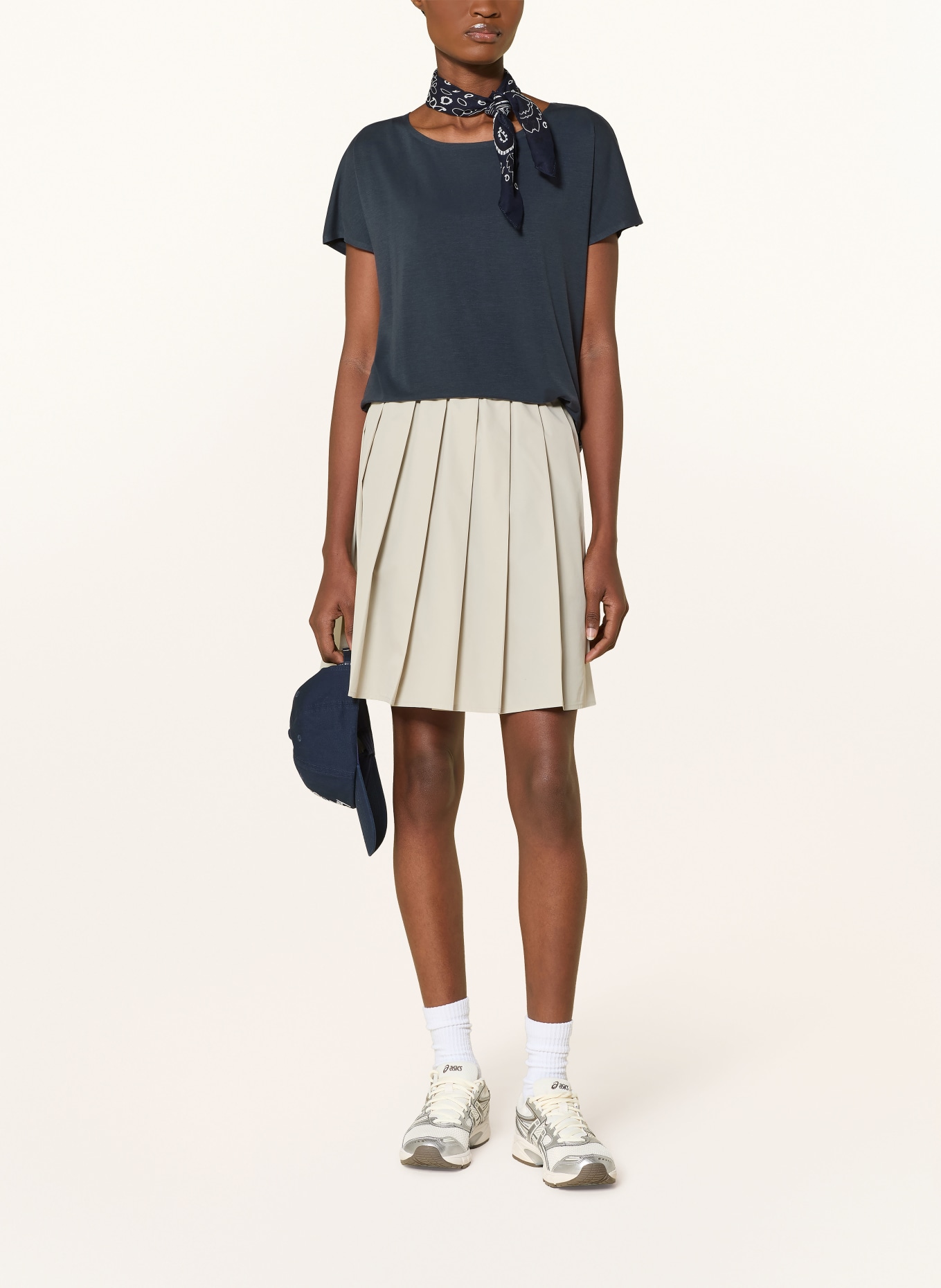 me°ru' T-shirt ELLENBROOK: DONKERBLAUW