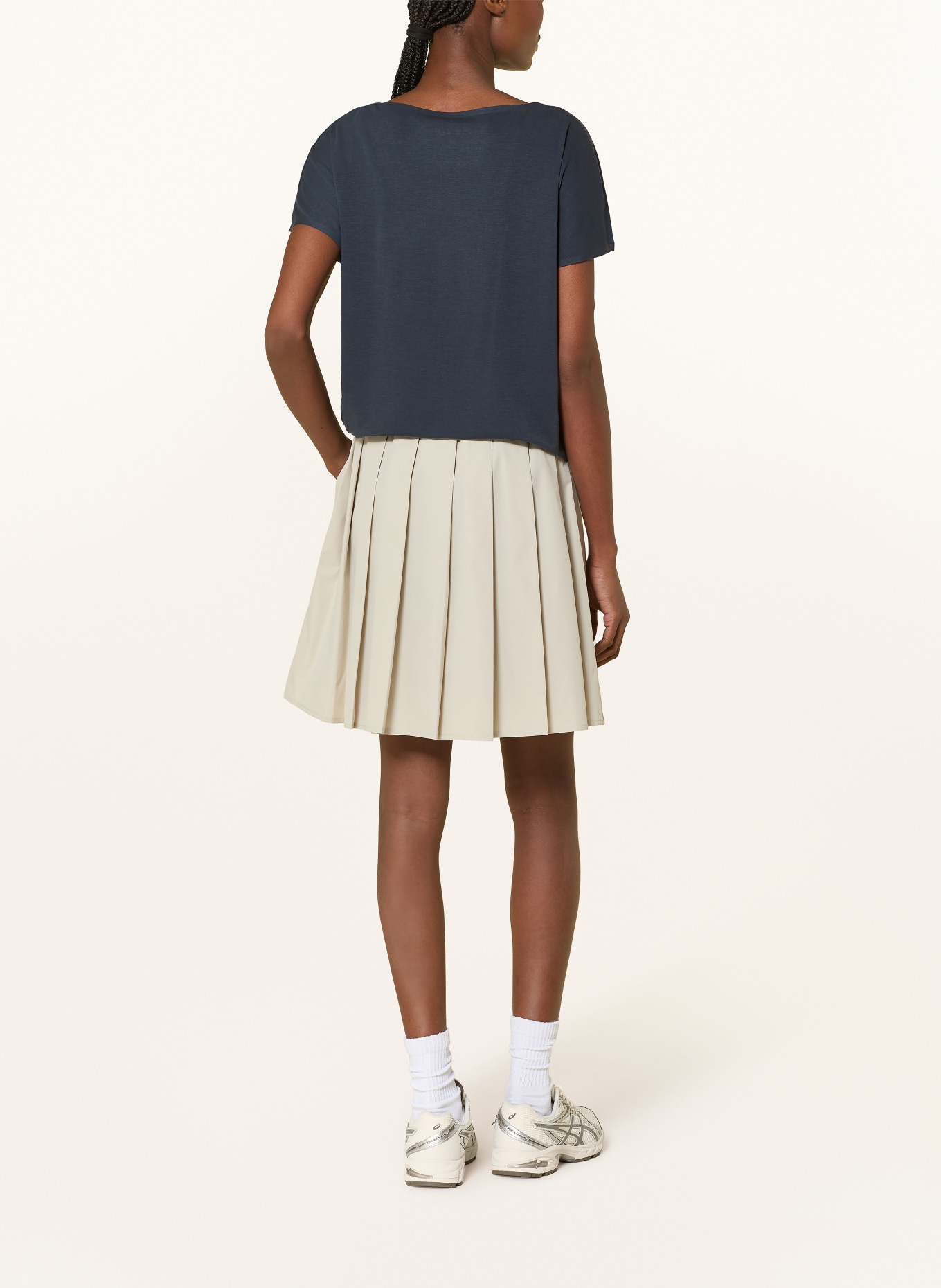 me°ru' T-shirt ELLENBROOK: DONKERBLAUW