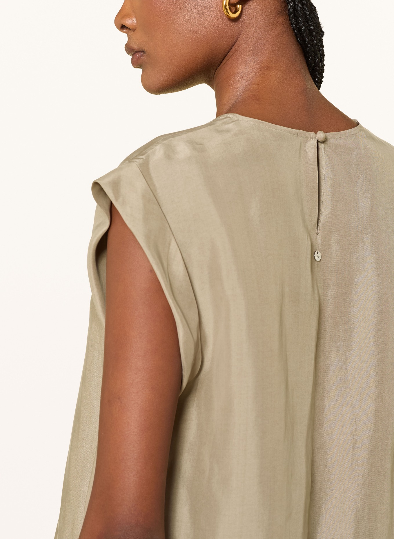 BOSS Blusenshirt IRNETTE: HELLGRÜN