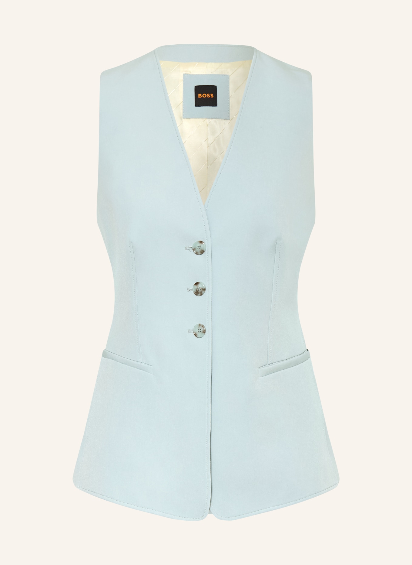 BOSS JAVESTA blazer vest: LIGHT BLUE