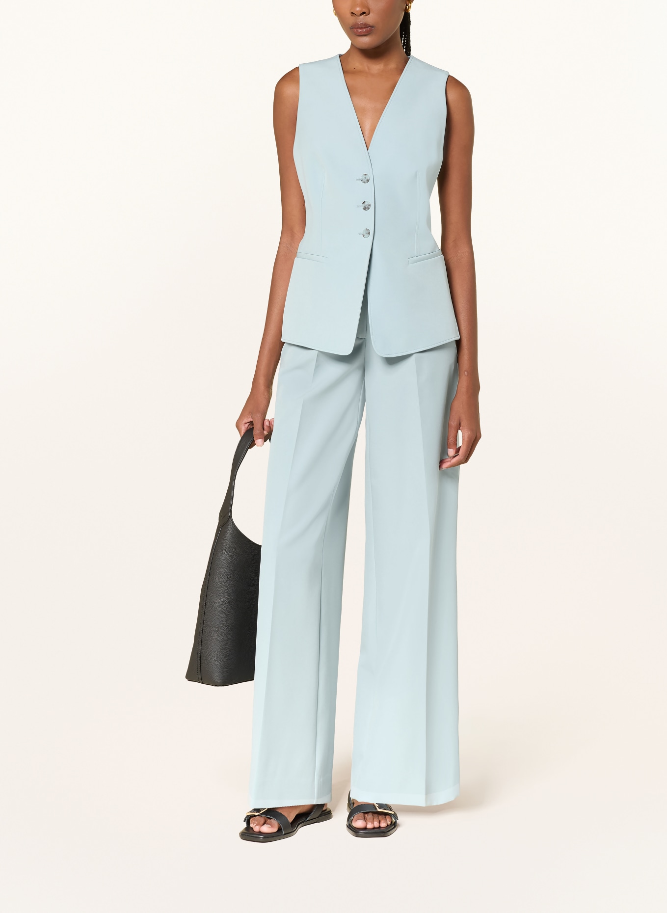 BOSS JAVESTA blazer vest: LIGHT BLUE