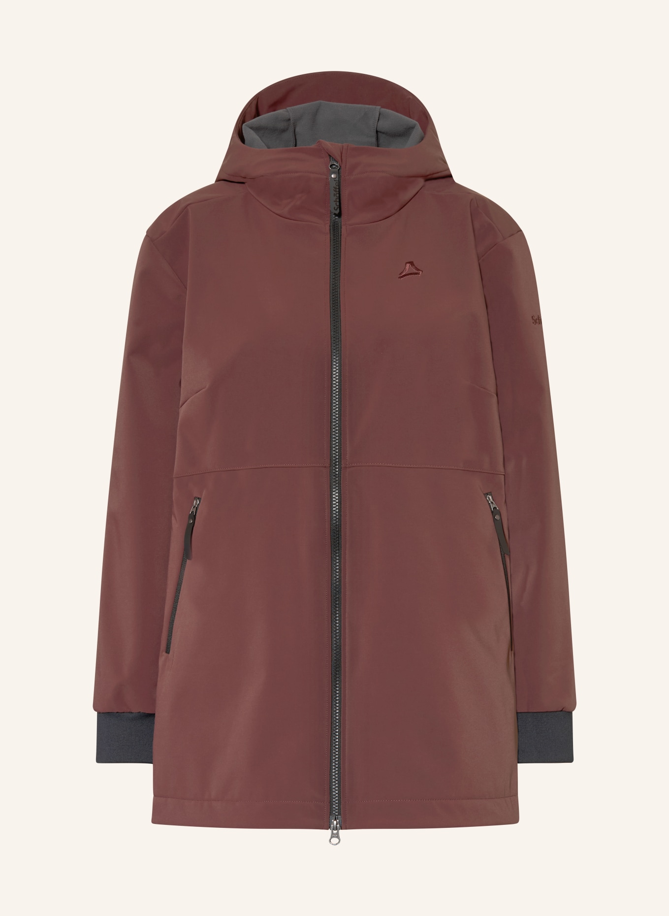 Schöffel Softshell-Jacke SUAVIO: DUNKELROT
