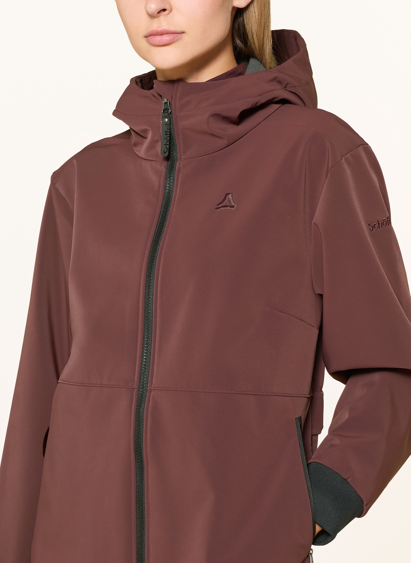 Schöffel Softshell-Jacke SUAVIO: DUNKELROT