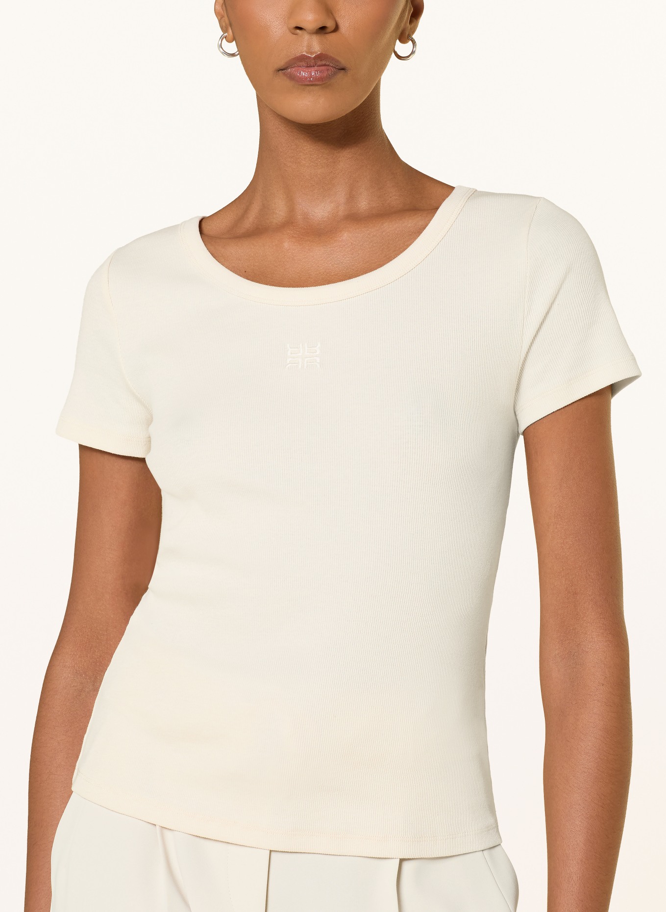 RIANI T-Shirt: ECRU