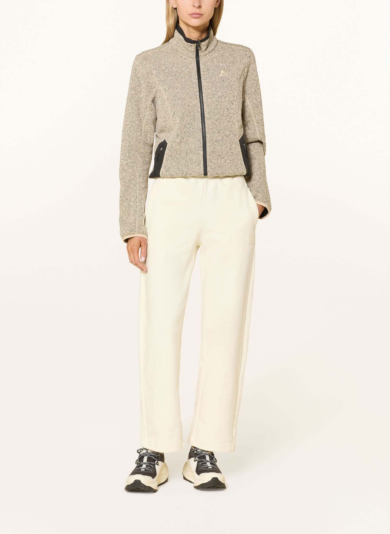 Schöffel Midlayer jacket YEW: BEIGE / BLACK