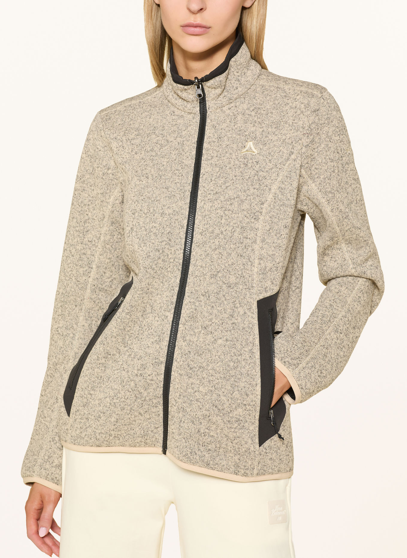 Schöffel Midlayer jacket YEW: BEIGE / BLACK