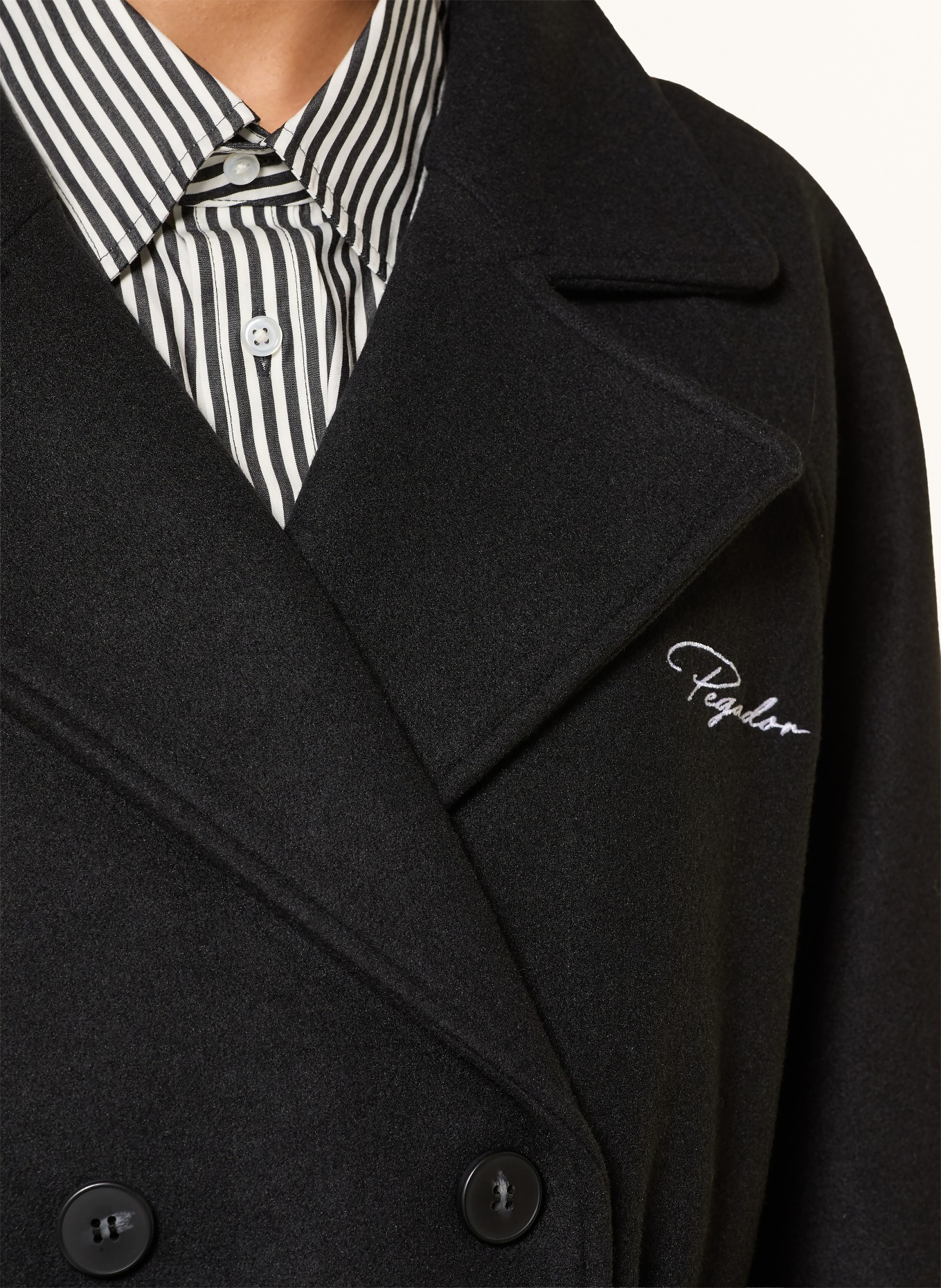 PEGADOR Mantel VALENCIA: SCHWARZ