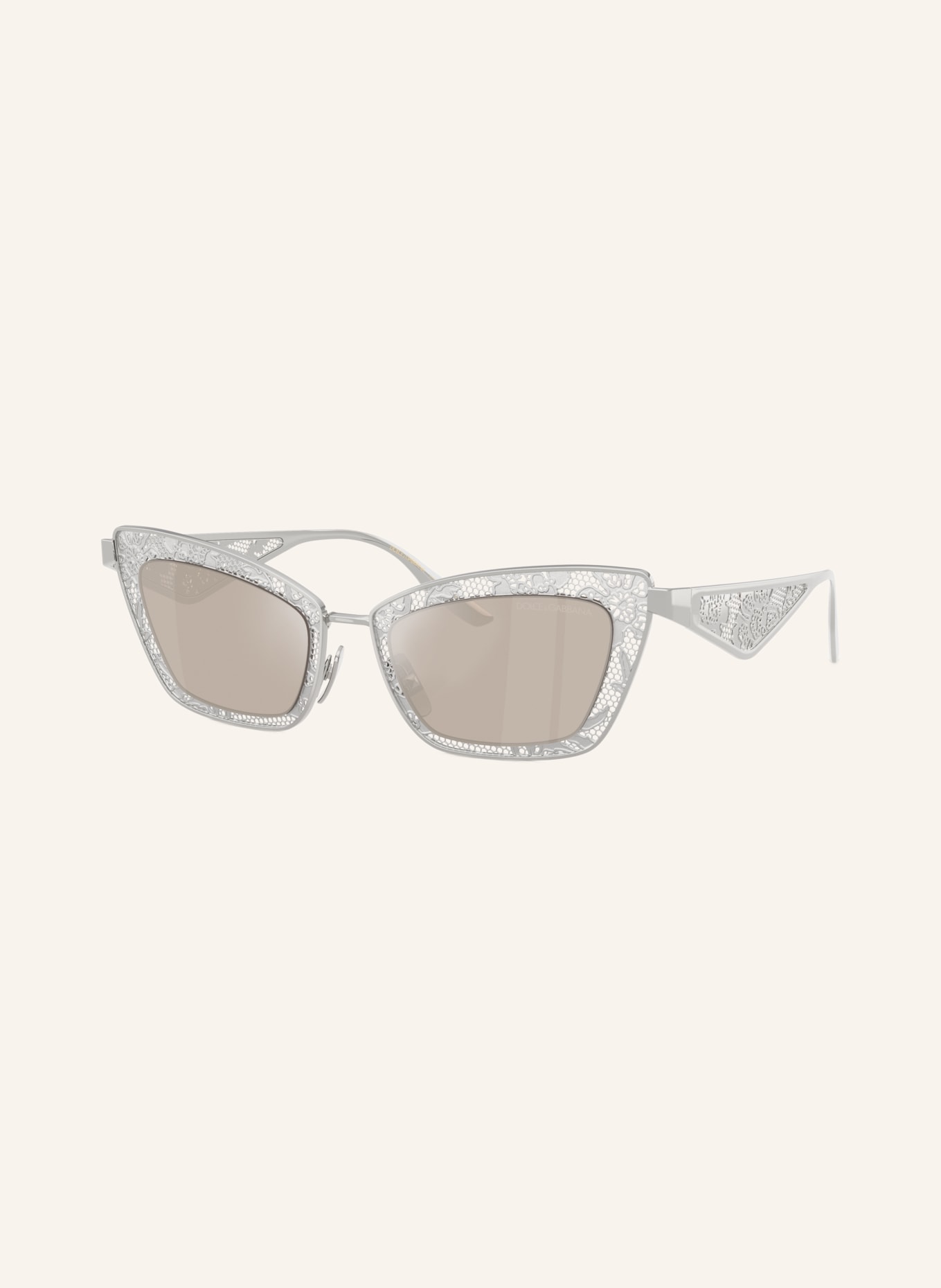 DOLCE & GABBANA Sonnenbrille DG2311: SILBER/ GRAU VERSPIEGELT