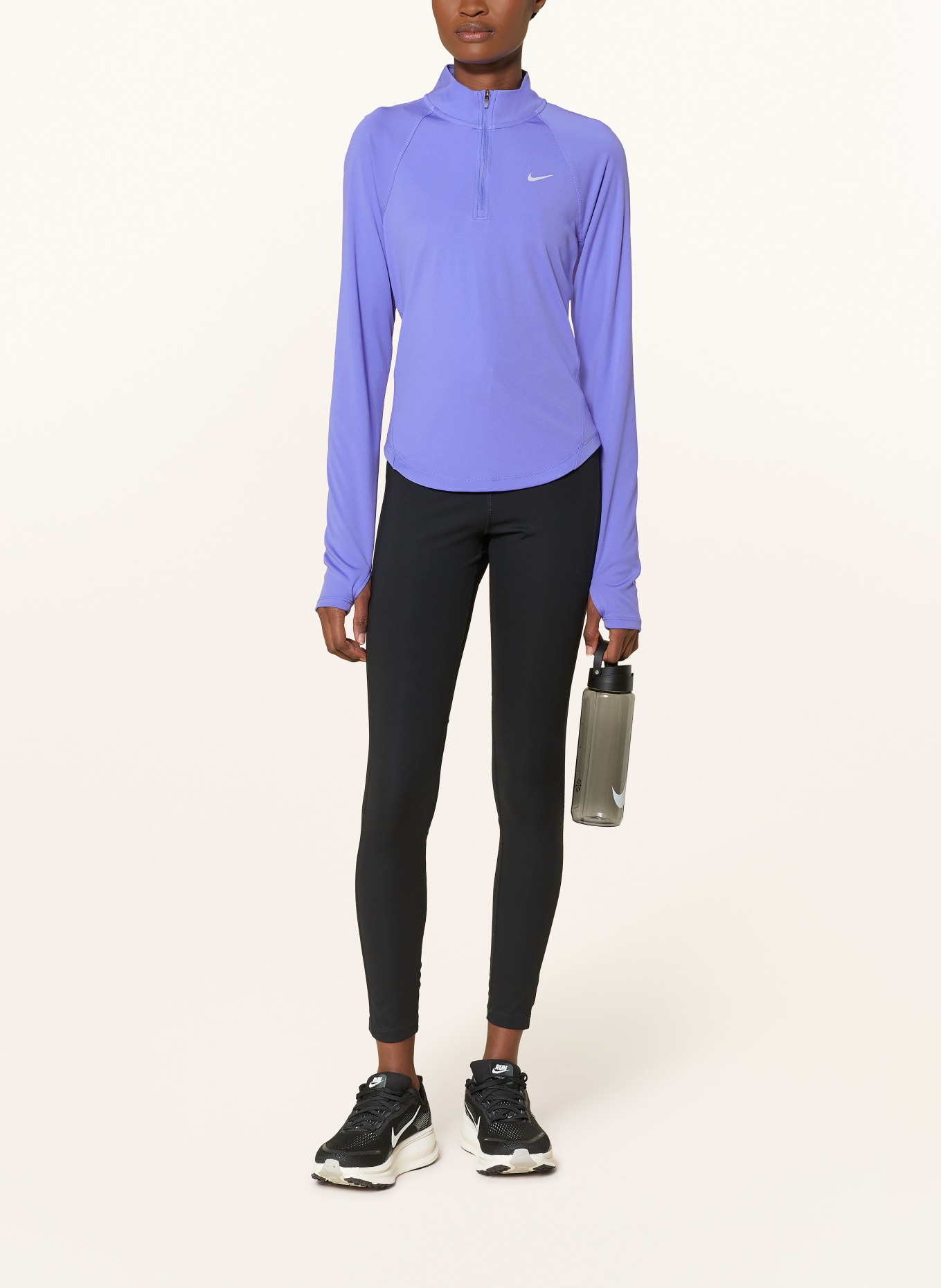 Nike Hardloopshirt TEMPO DRI-FIT: BLAUW