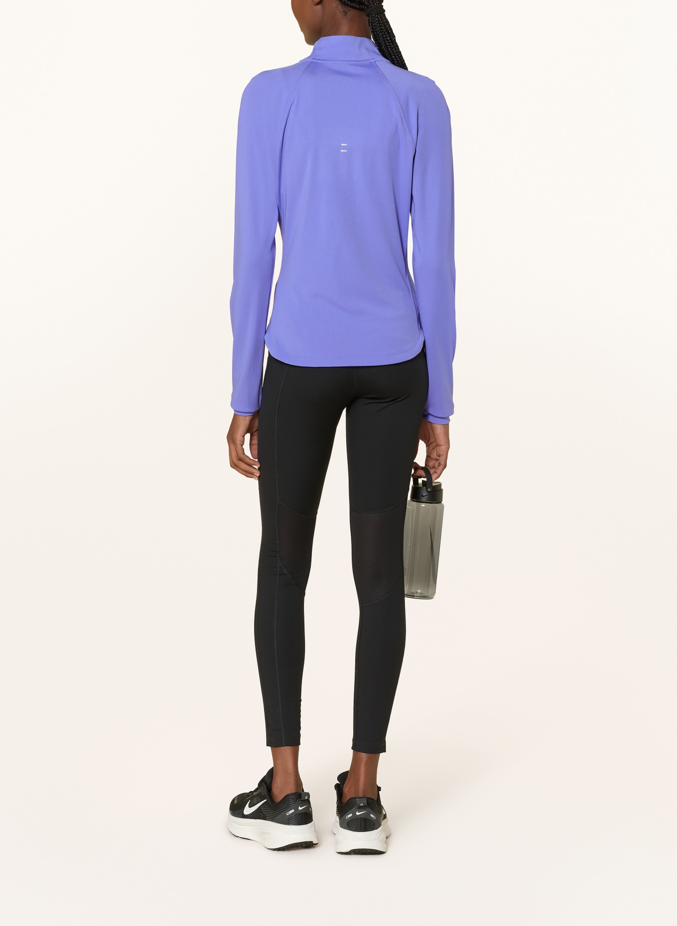 Nike Hardloopshirt TEMPO DRI-FIT: BLAUW