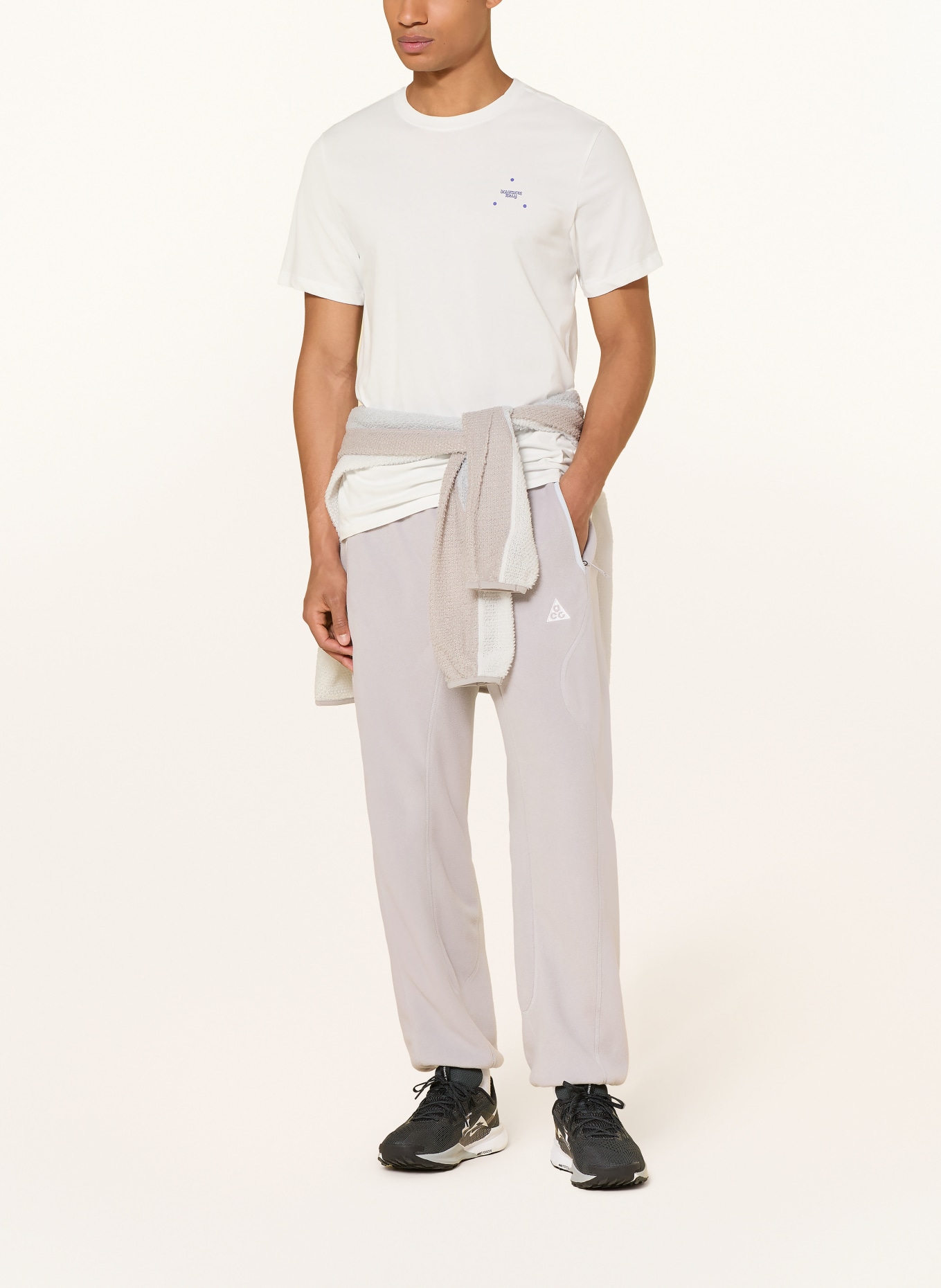 Nike ACG WOLF TREE trekking trousers: LIGHT GRAY