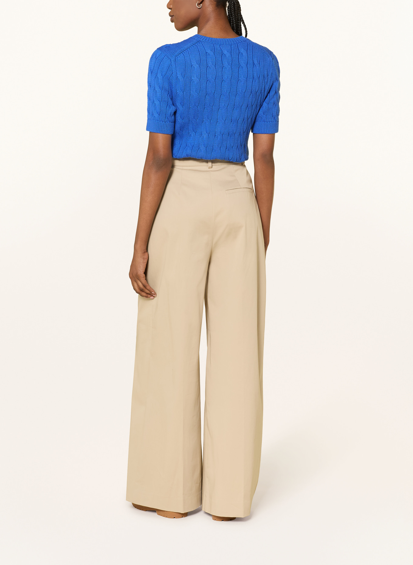 POLO RALPH LAUREN Pletený kardigan: TMAVĚ MODRÁ