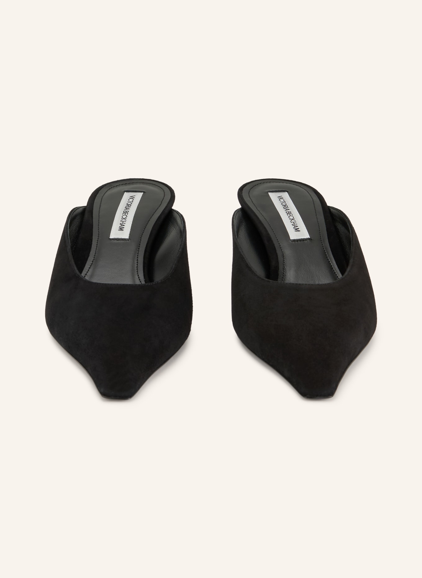 VICTORIA BECKHAM Mules: BLACK