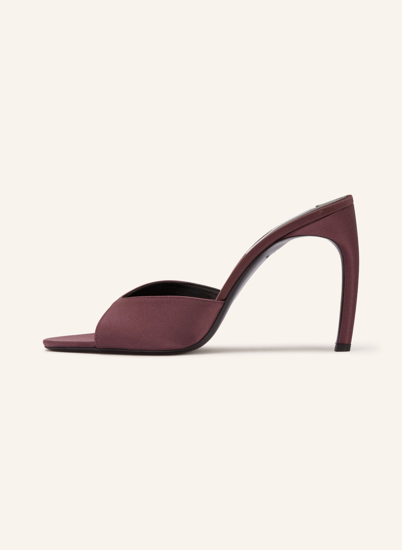 VICTORIA BECKHAM Mules HARLOW: DUNKELROT