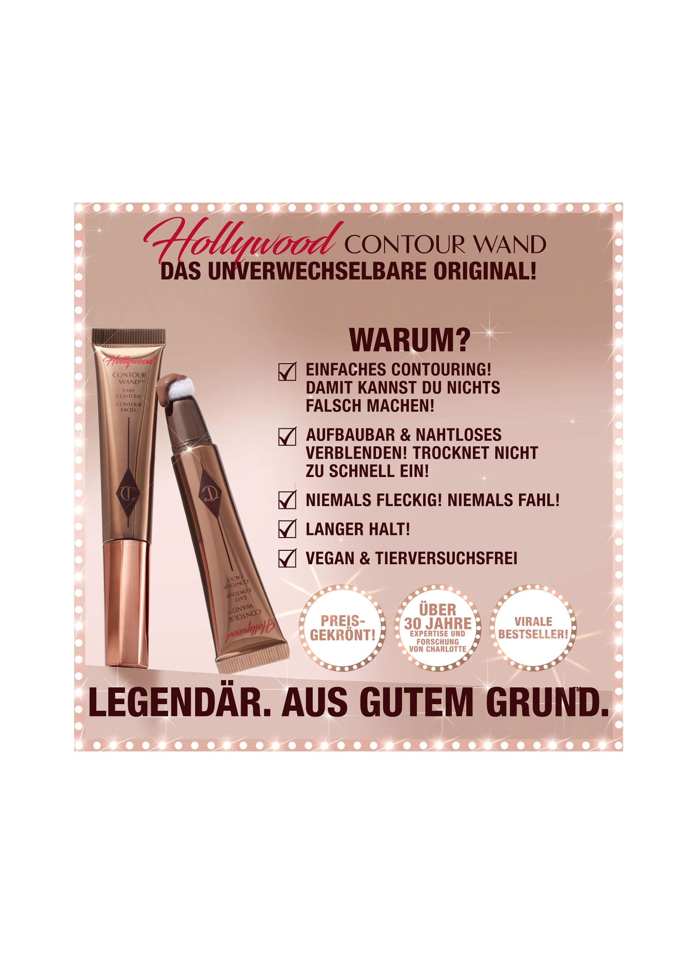 Charlotte Tilbury HOLLYWOOD CONTOUR WALL: FAIR / MEDIUM