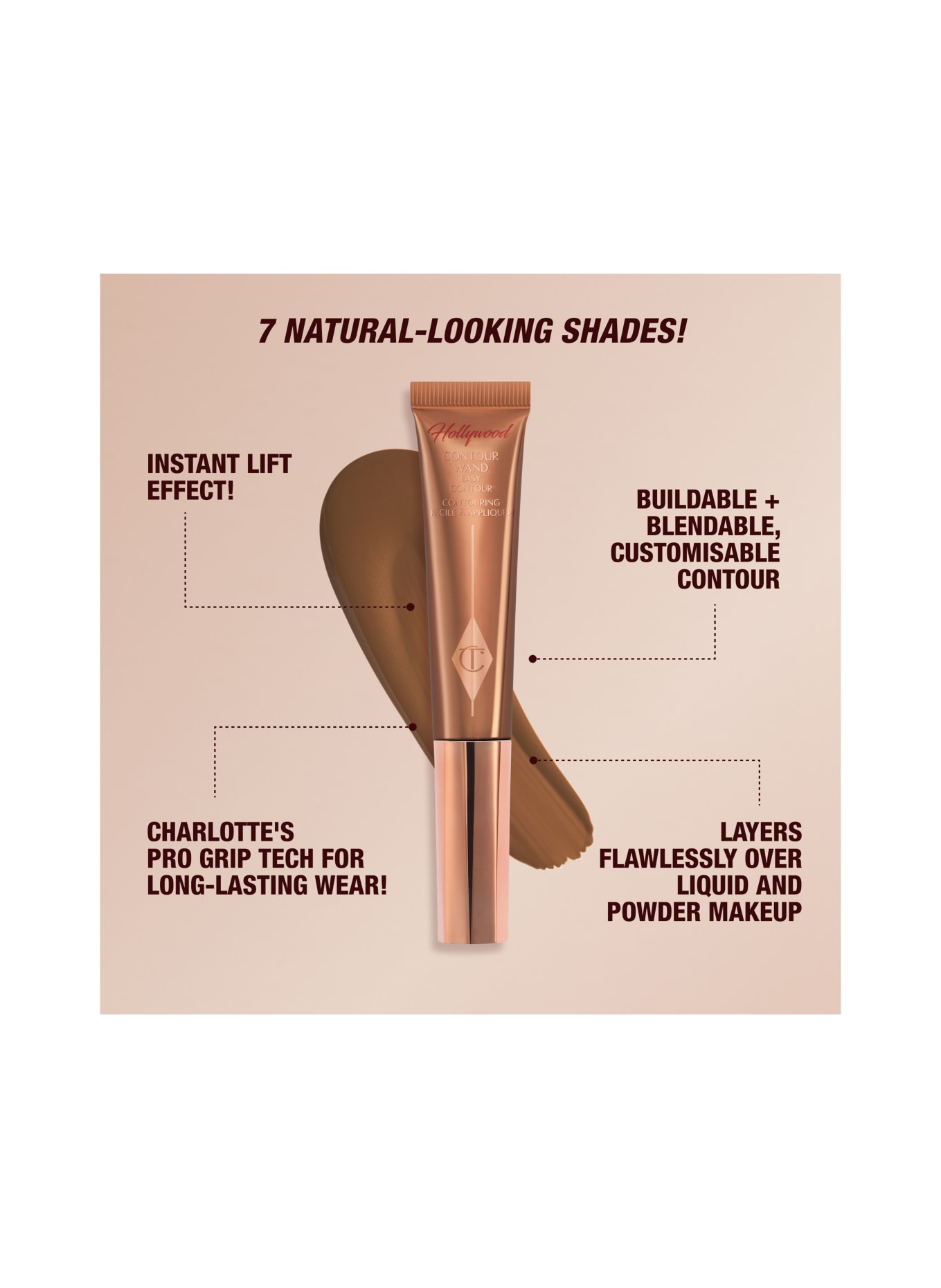 Charlotte Tilbury HOLLYWOOD CONTOUR WALL: MEDIUM / DARK