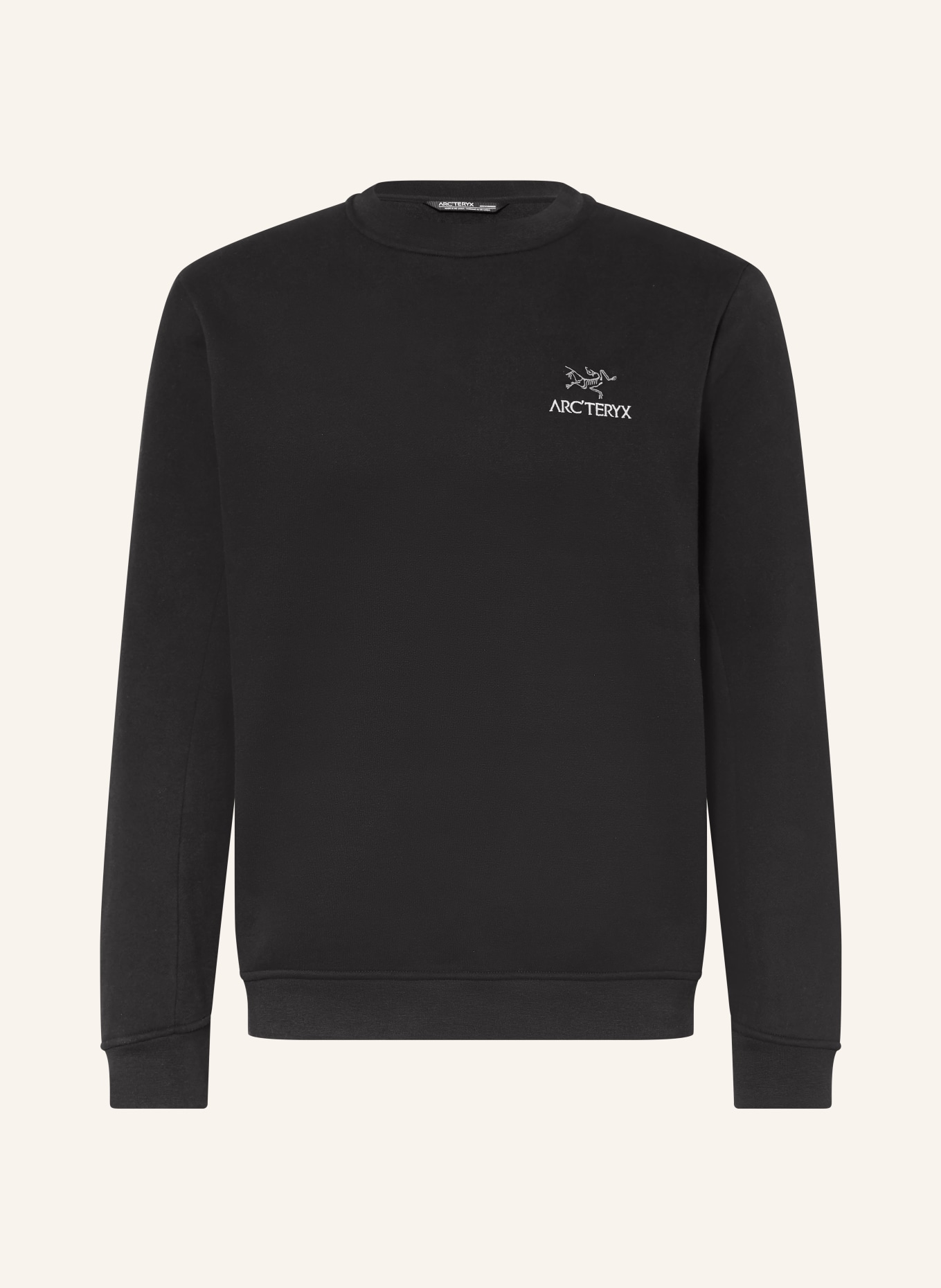 ARC'TERYX Sweatshirt: SCHWARZ