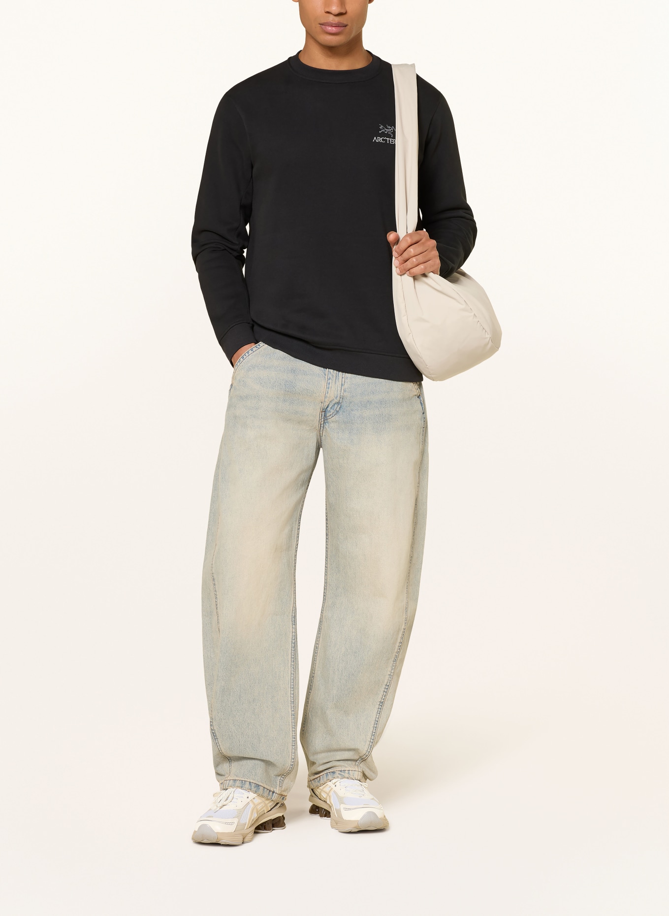 ARC'TERYX Sweatshirt: SCHWARZ