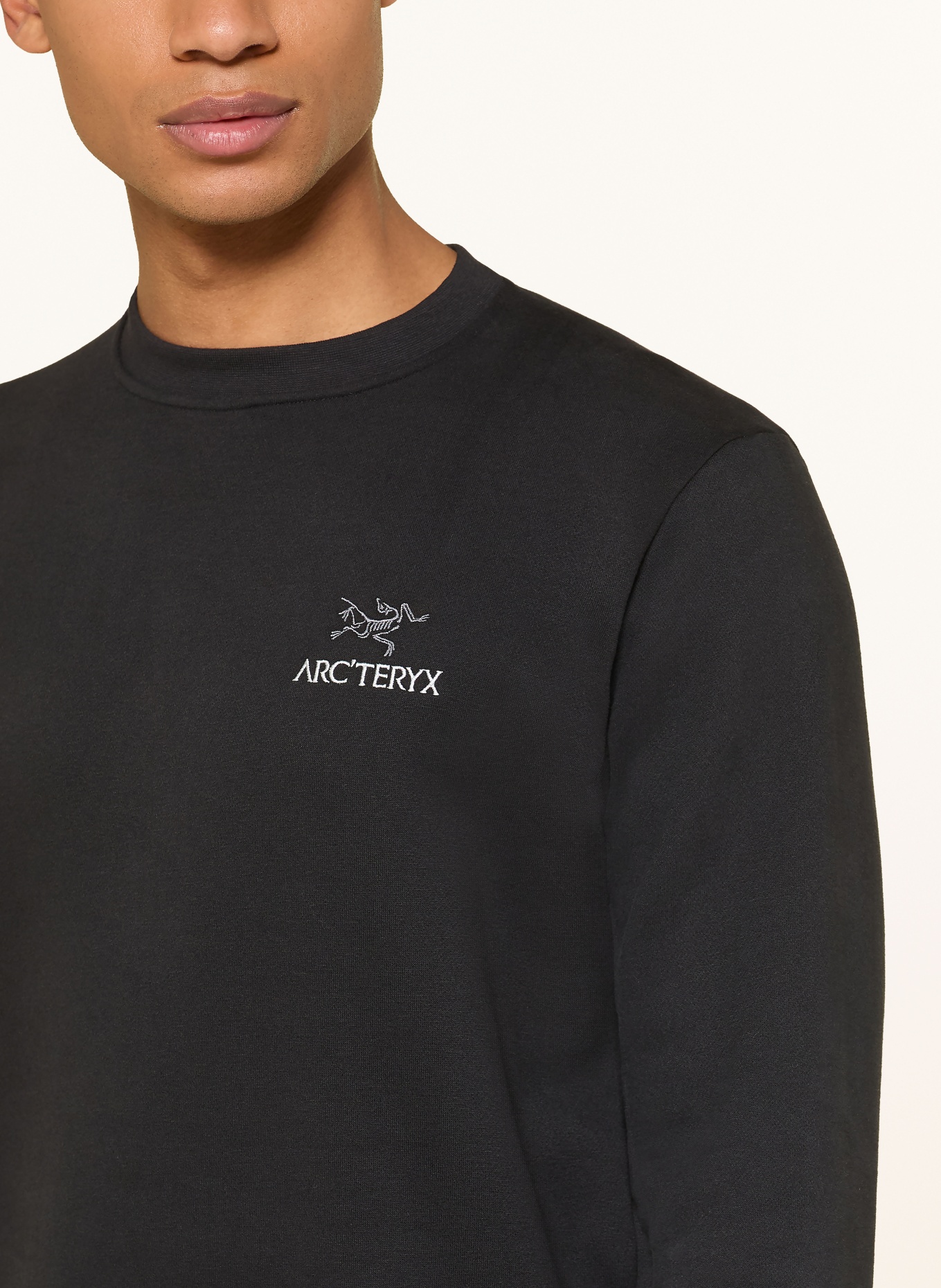 ARC'TERYX Sweatshirt: SCHWARZ