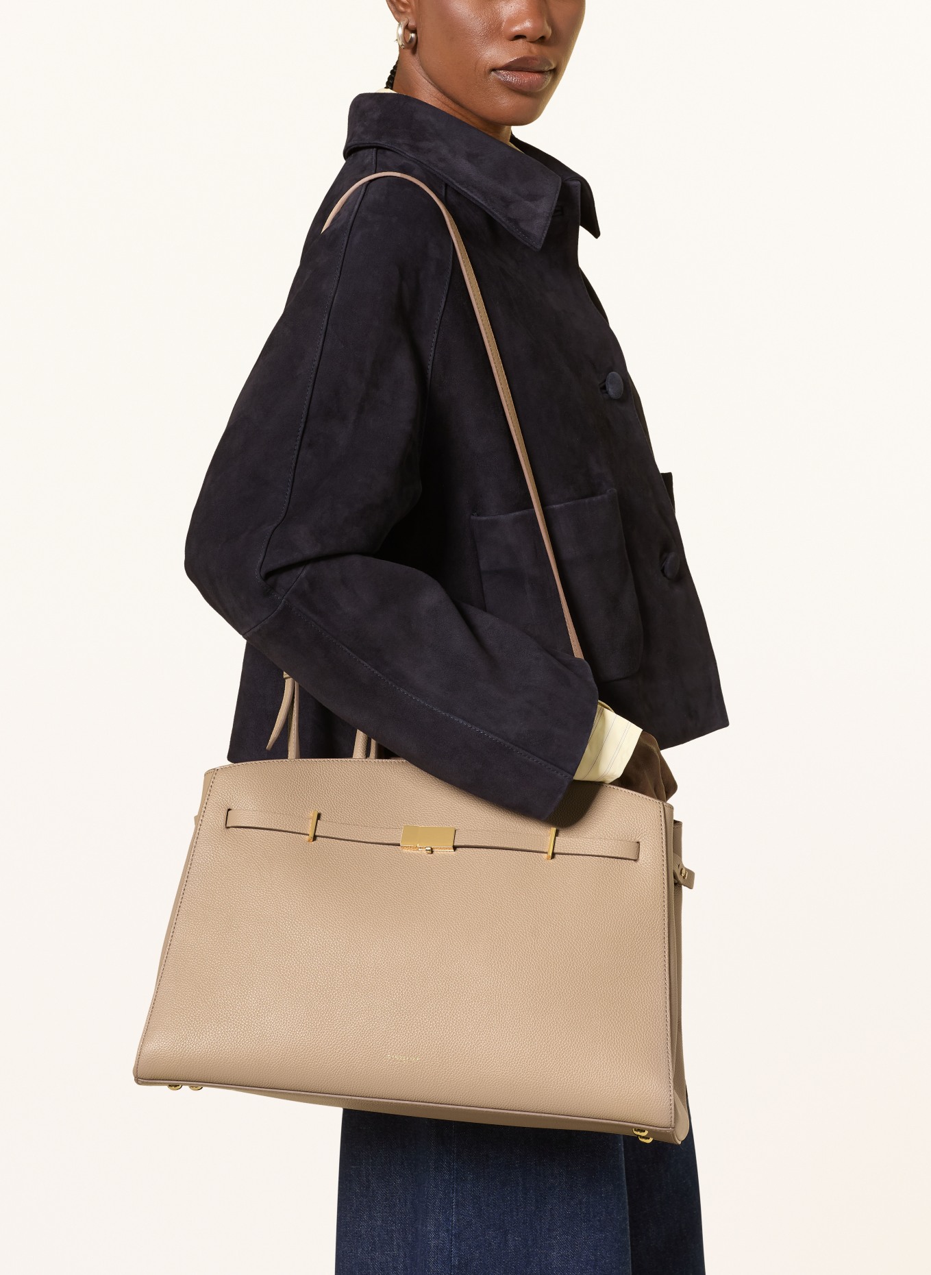 DEMELLIER Handtasche THE HUDSON: CAMEL