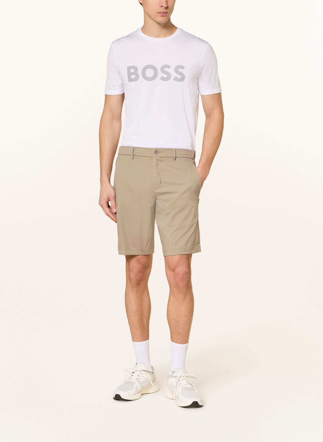 BOSS PHOENIX PRO golf shorts: LIGHT GREEN