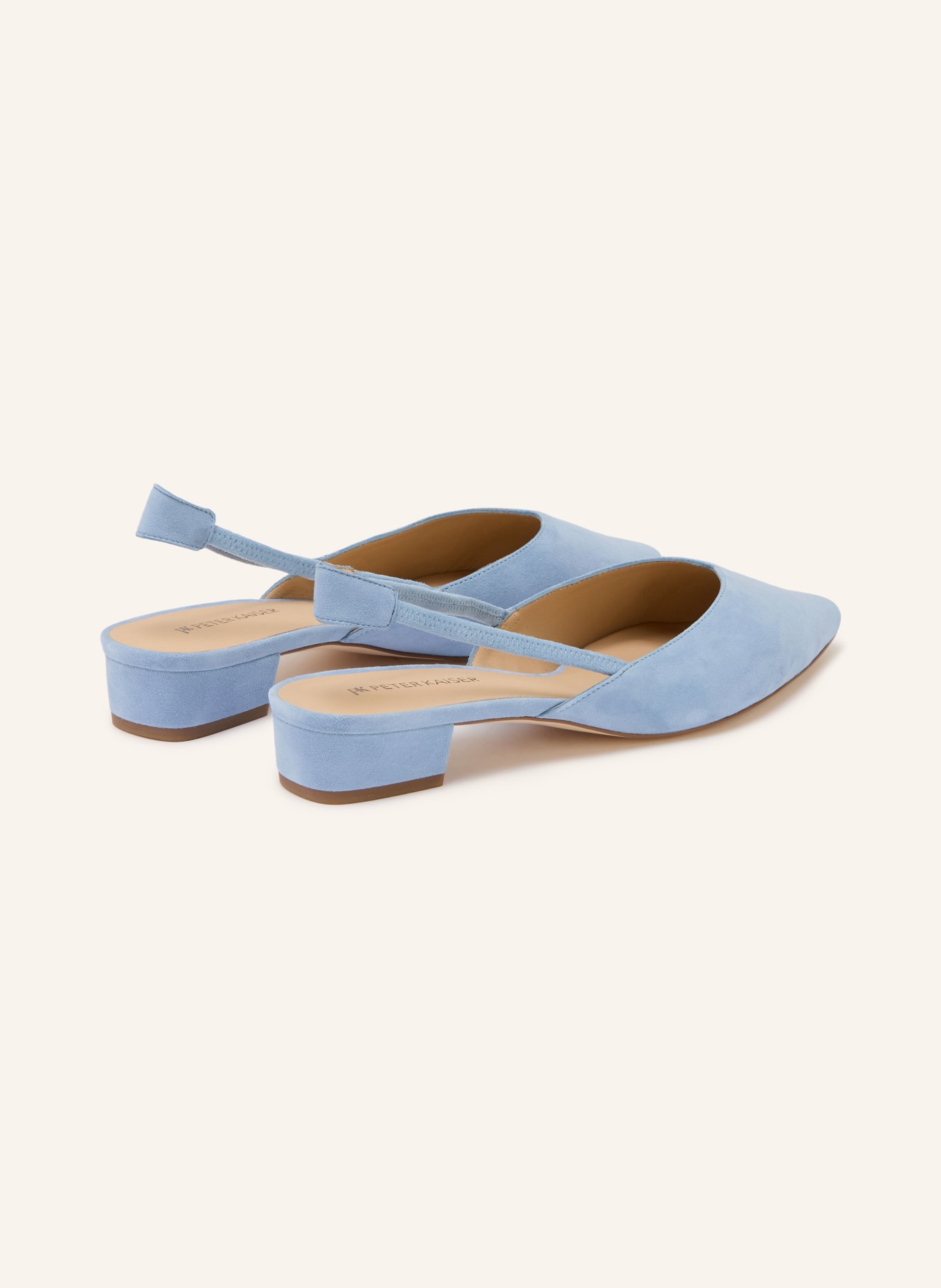 PETER KAISER Slingpumps s otevřenou patou NAPOLI: TMAVĚ MODRÁ