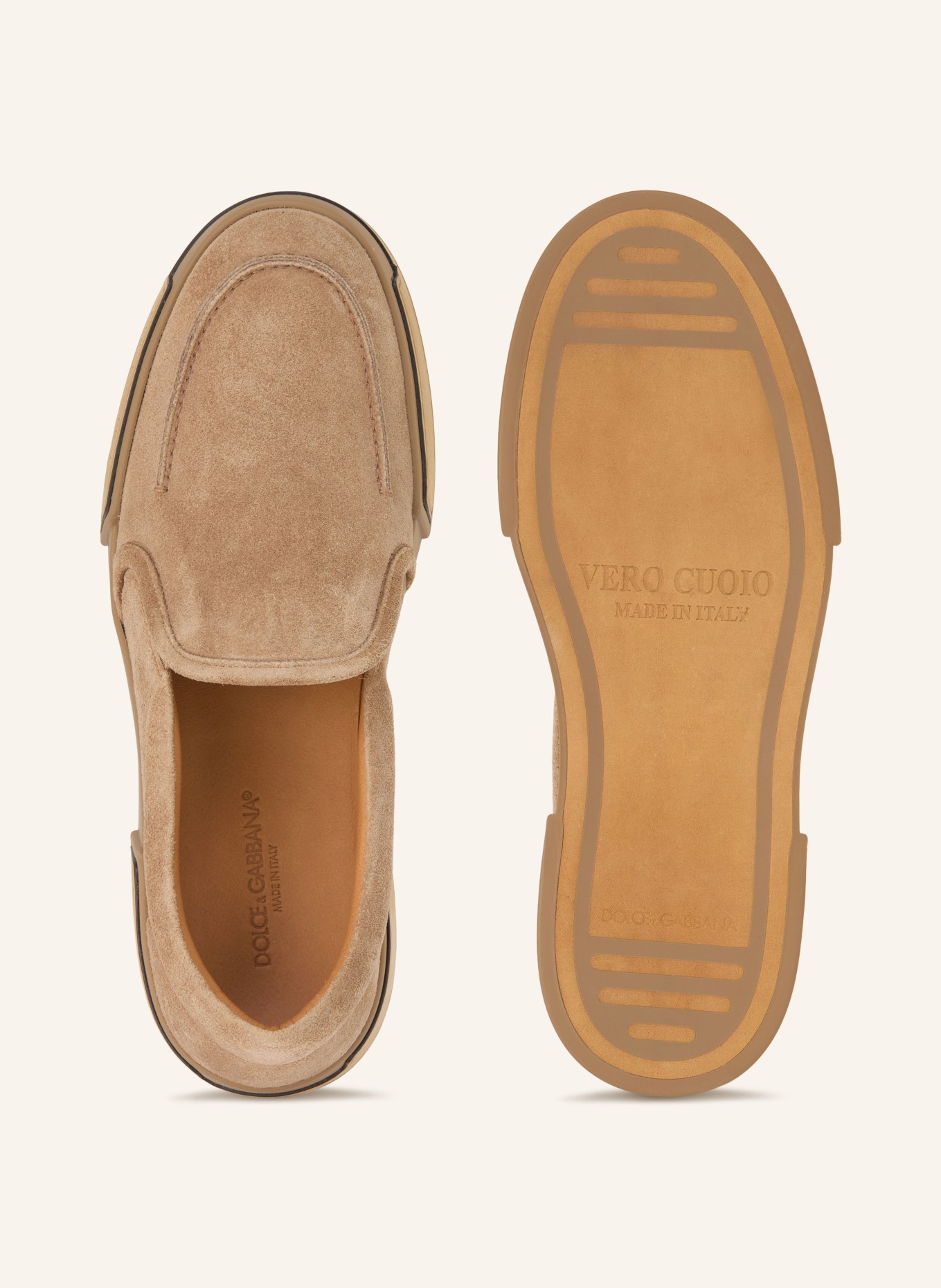 DOLCE & GABBANA Loafer: CAMEL