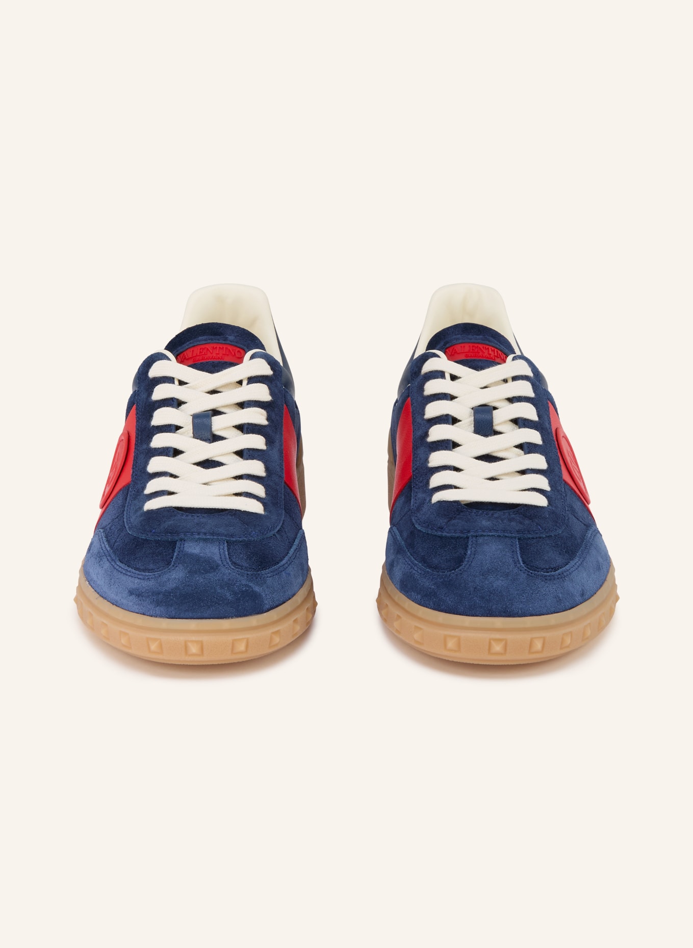 VALENTINO GARAVANI Sneakers UPVILLAGE: DARK BLUE / ECRU / RED