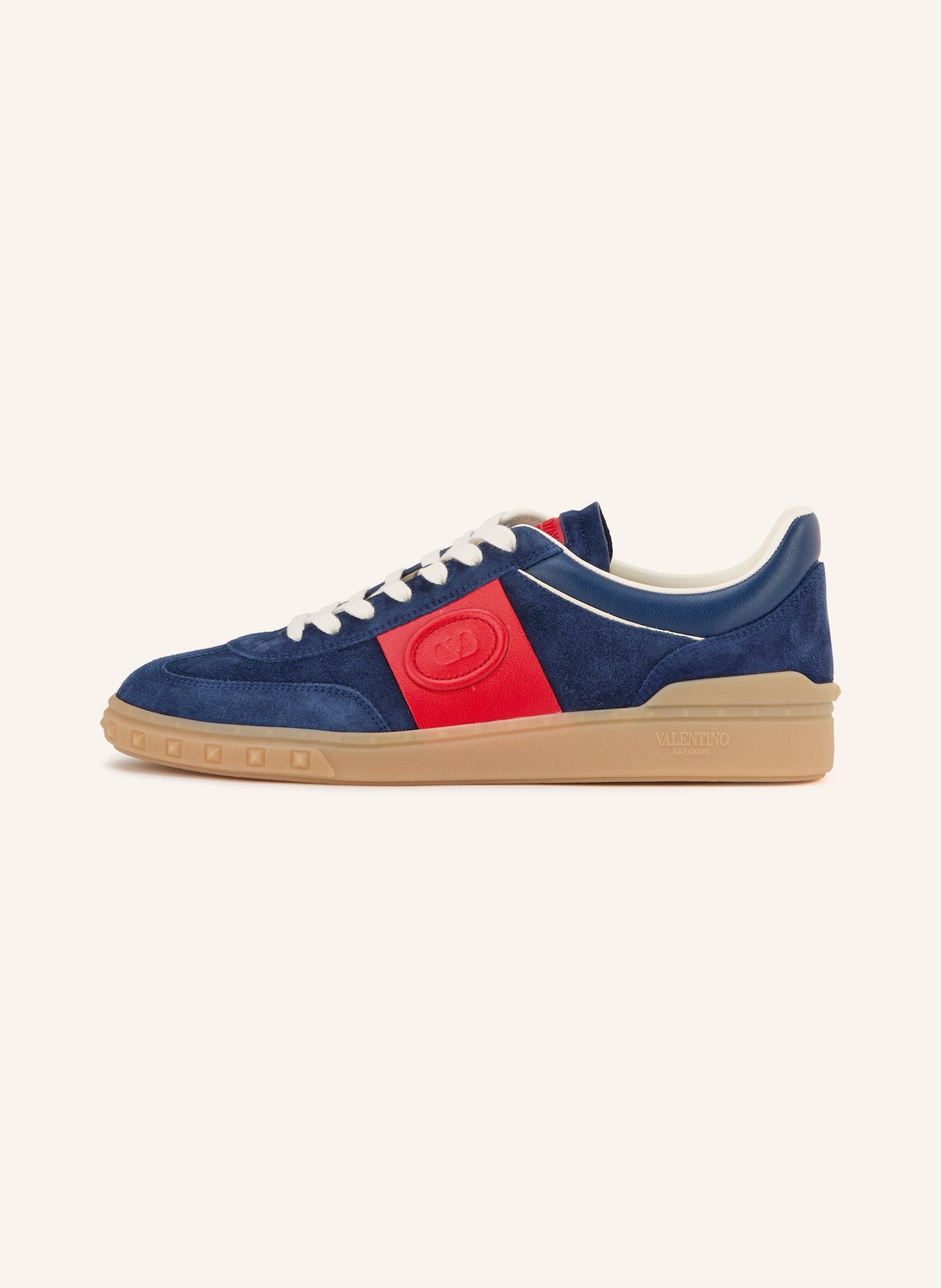 VALENTINO GARAVANI Sneakers UPVILLAGE: DARK BLUE / ECRU / RED