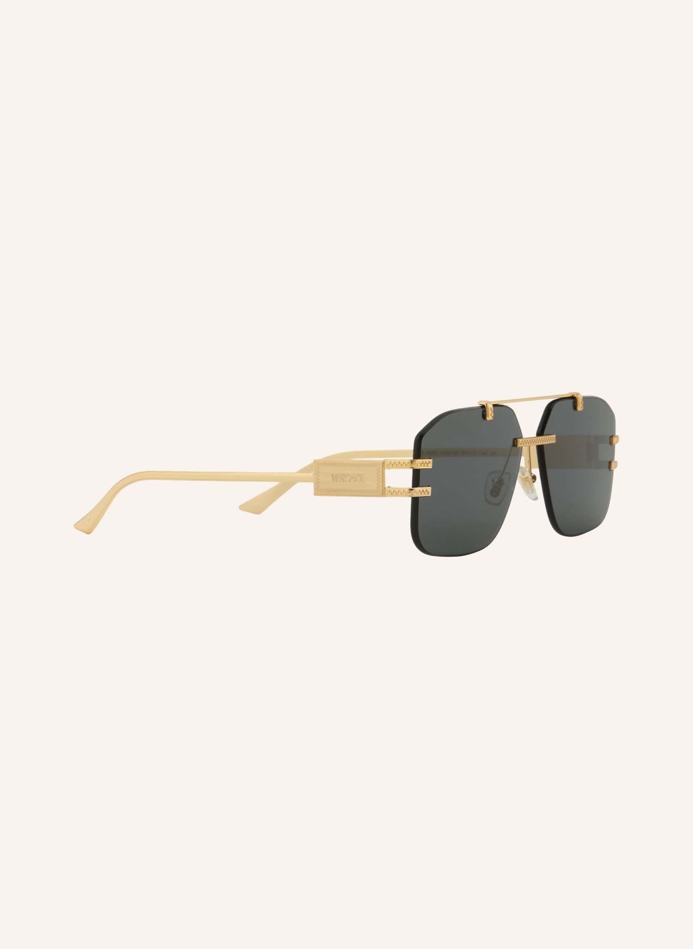 VERSACE Sonnenbrille VE2275: GOLD/ DUNKELGRAU
