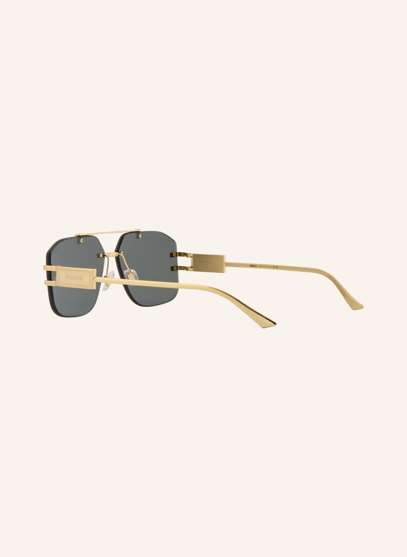 VERSACE Sonnenbrille VE2275: GOLD/ DUNKELGRAU