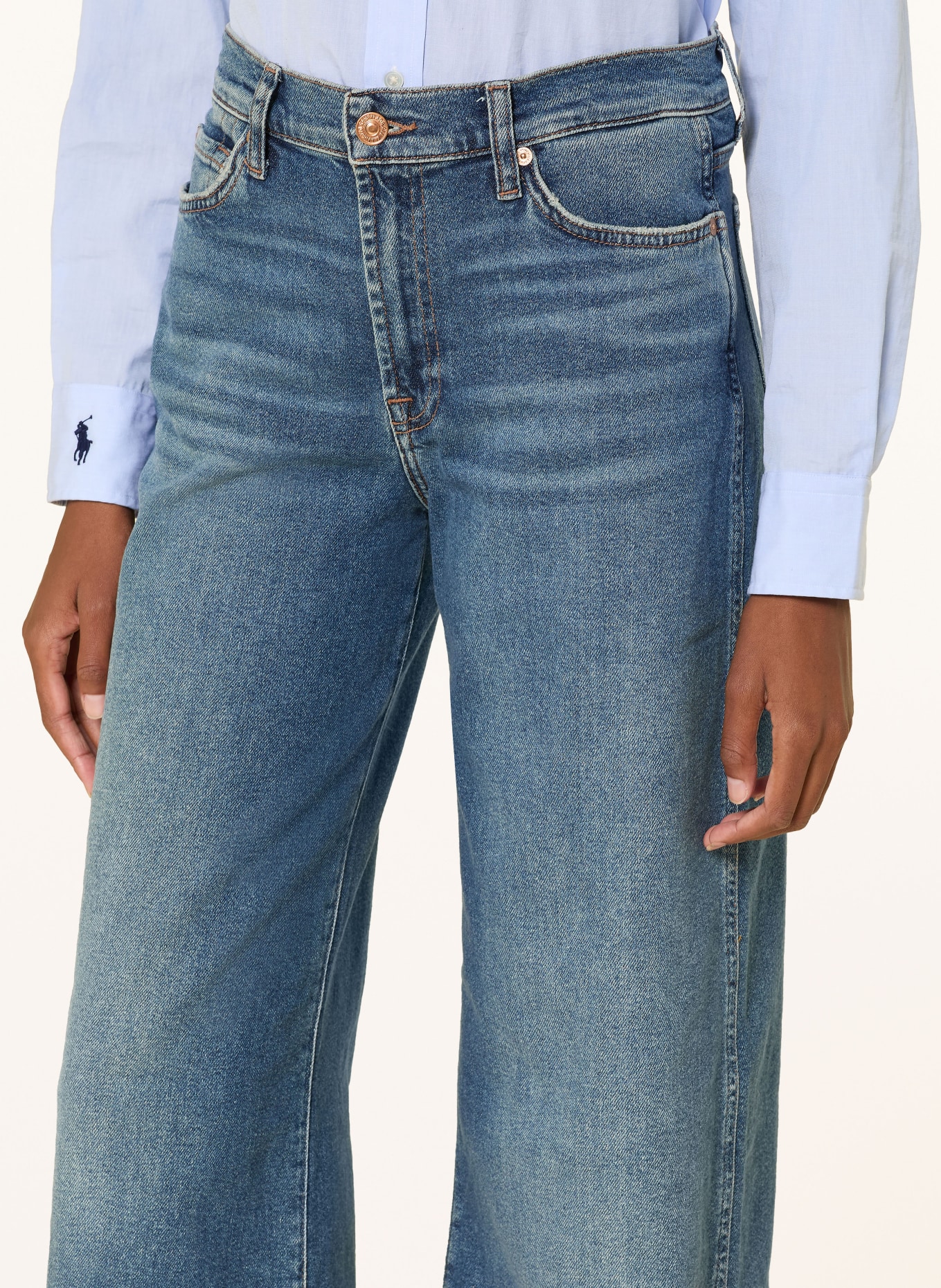 7 for all mankind Flared džíny LOTTA: SEA Luxe Vintage Sea Level