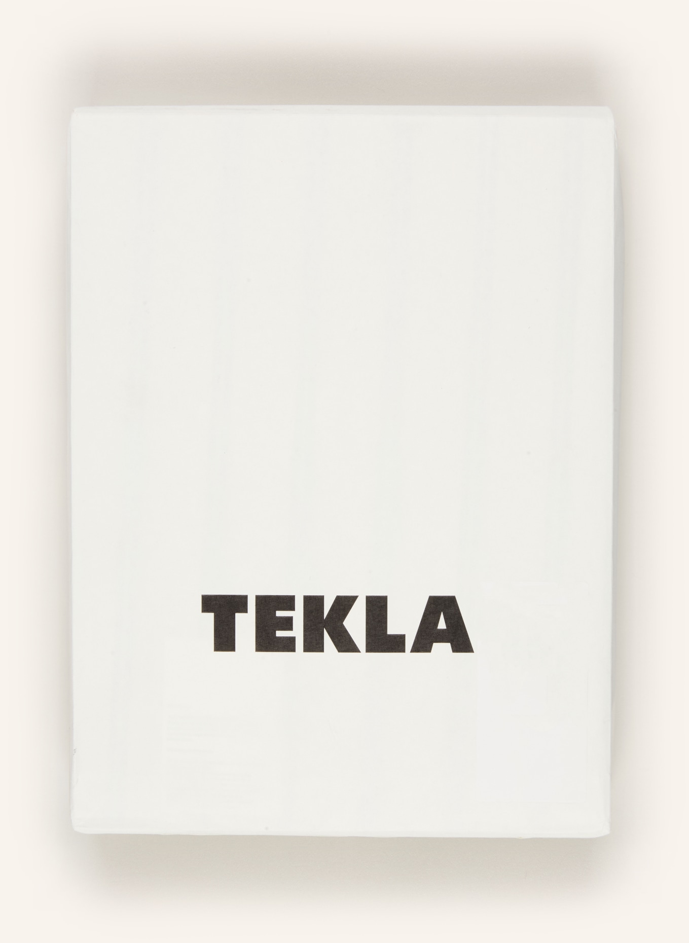 TEKLA Housse de couette: MARRON CLAIR / MARRON FONCÉ