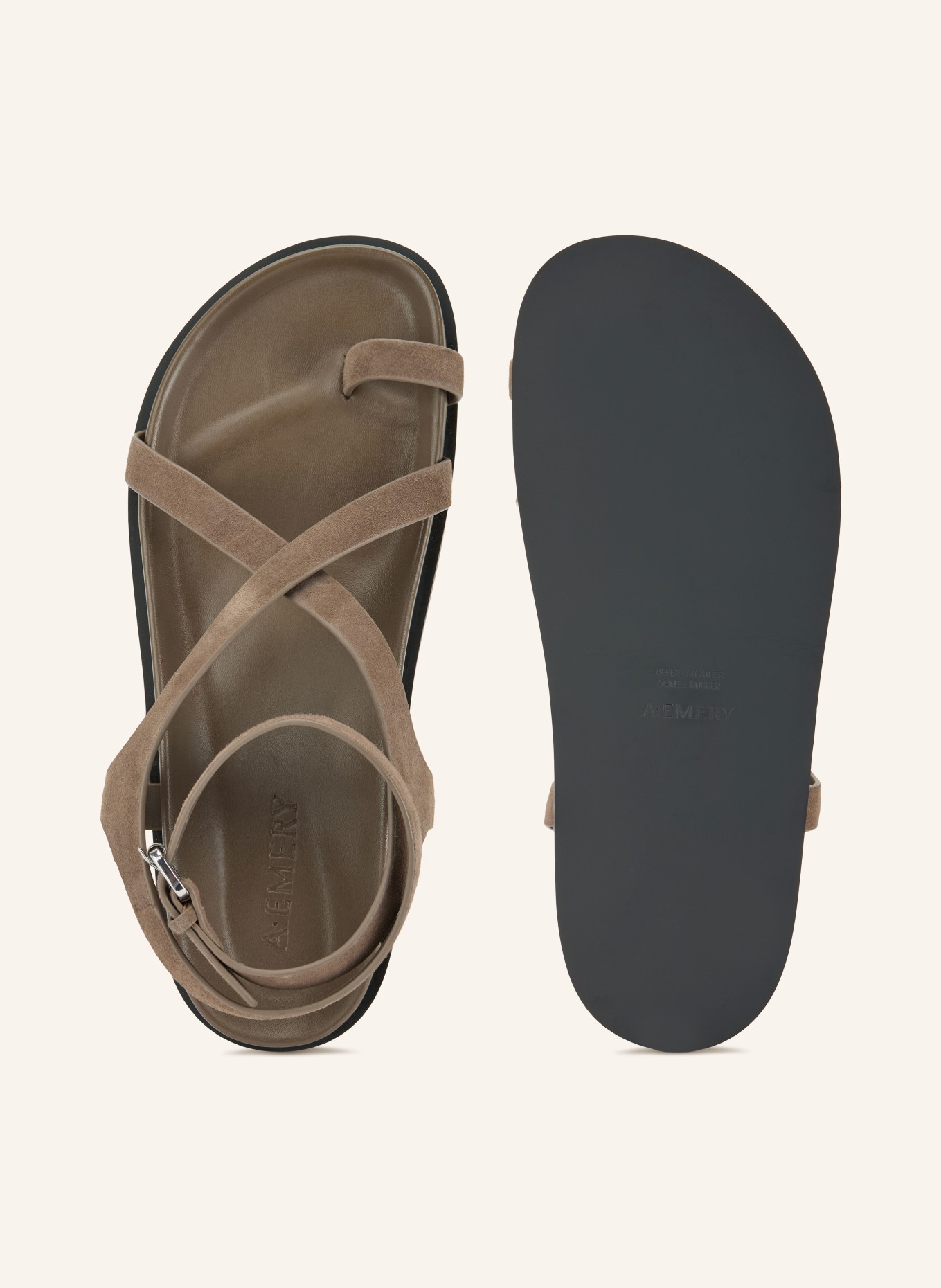 A.Emery Sandalen THE JALEN: TAUPE