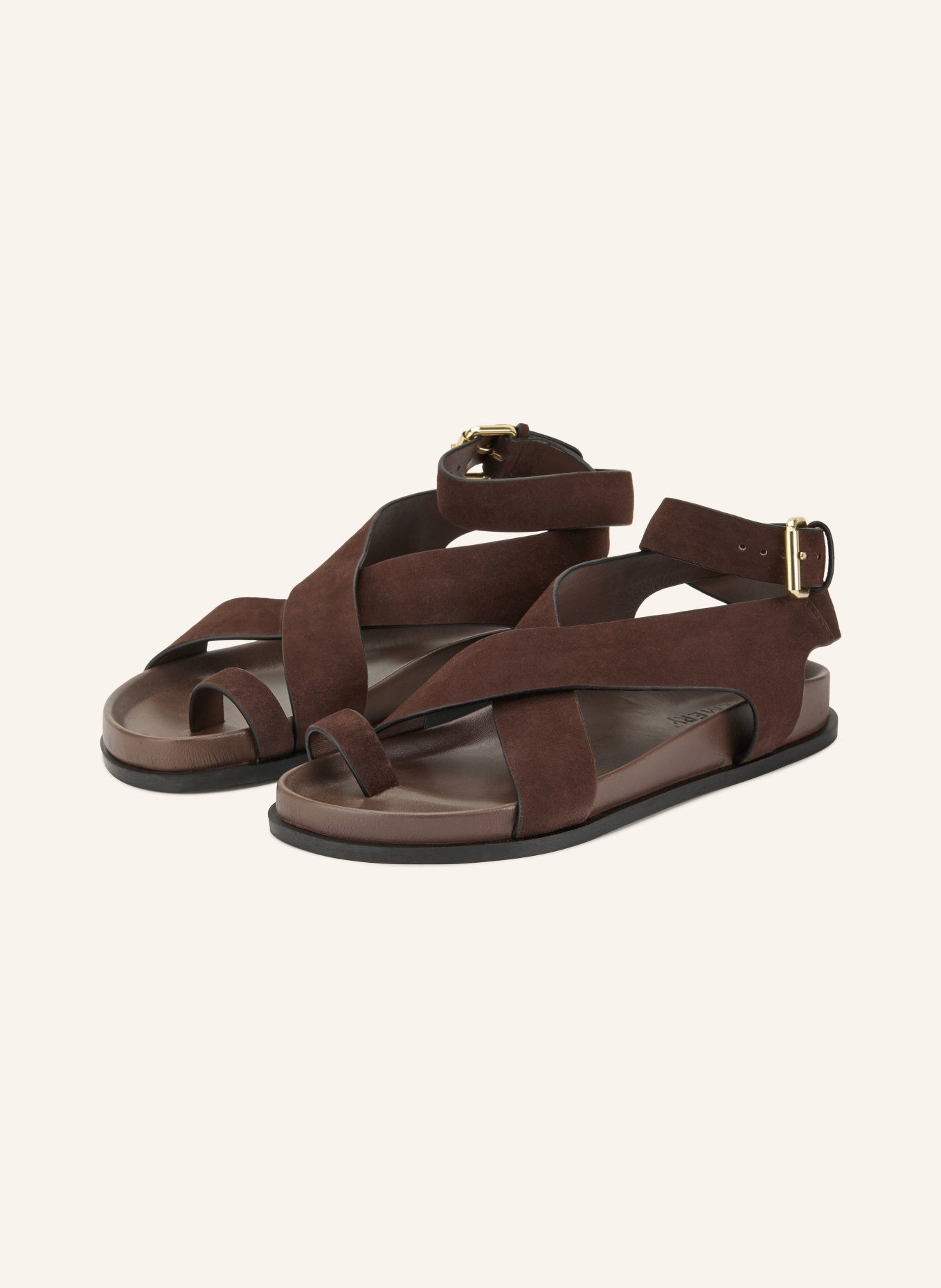 A.Emery Sandalen THE JALEN: DUNKELBRAUN