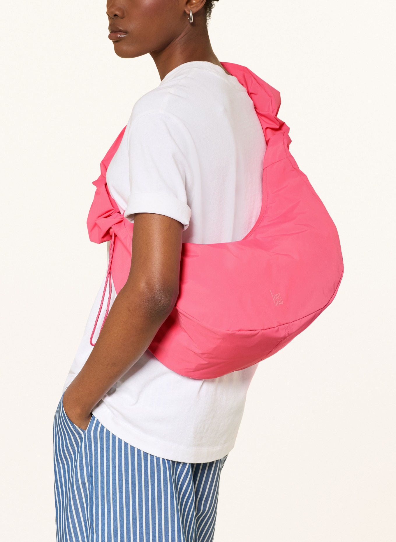 GOT BAG Geantă de umăr MOON BAG: ROZ